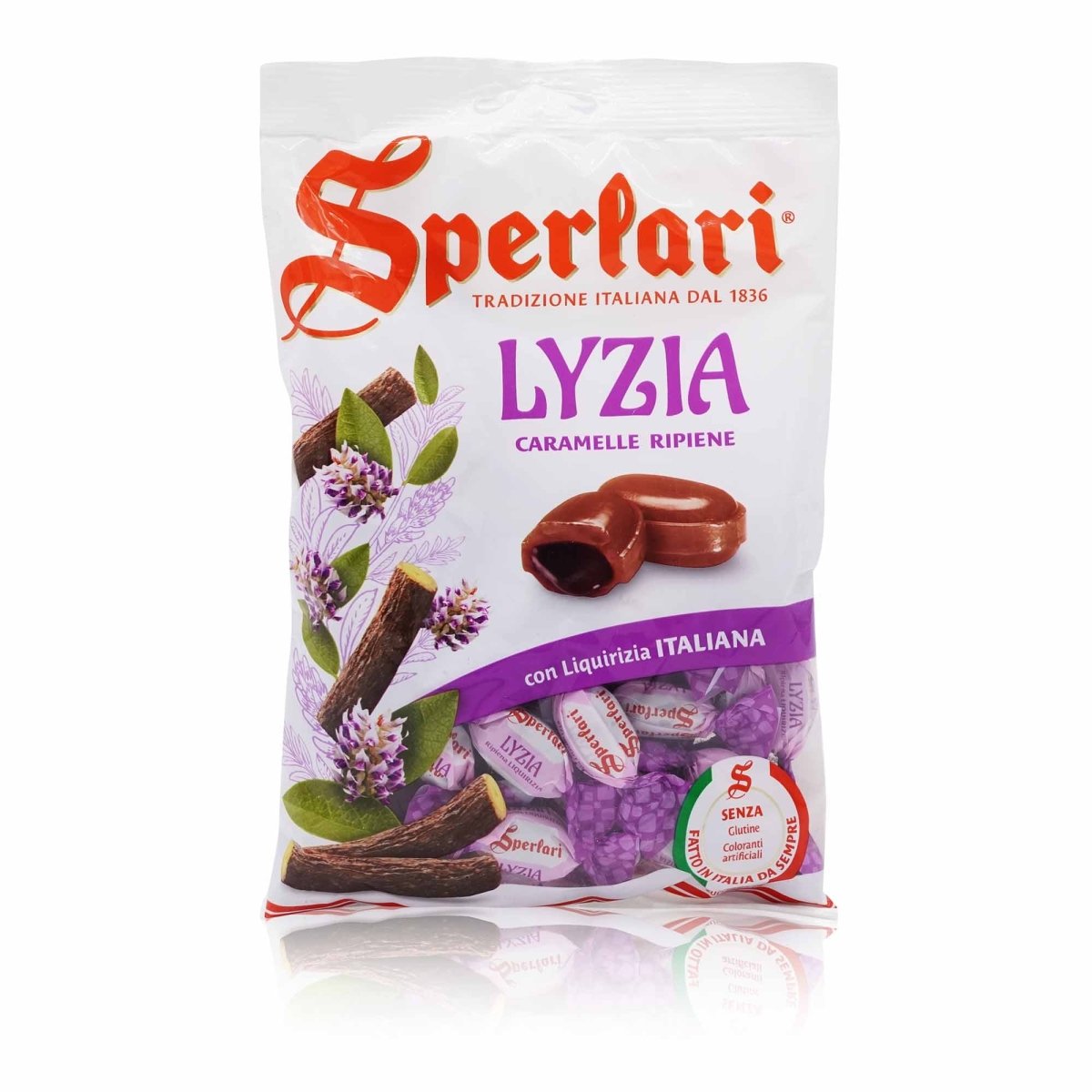 SPERLARI Lyzia caramelle alla liquirizia – Lyzia Bonbons mit Lakritze - 0,175kg - italienisch - einkaufen.de