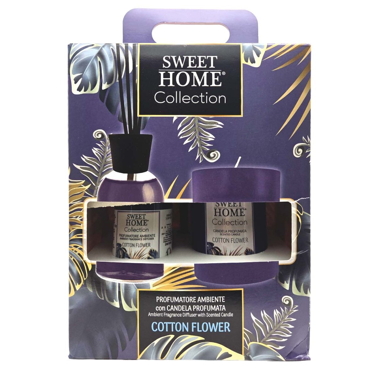 Sweet Home Collection Set Cotton Flower - italienisch - einkaufen.de