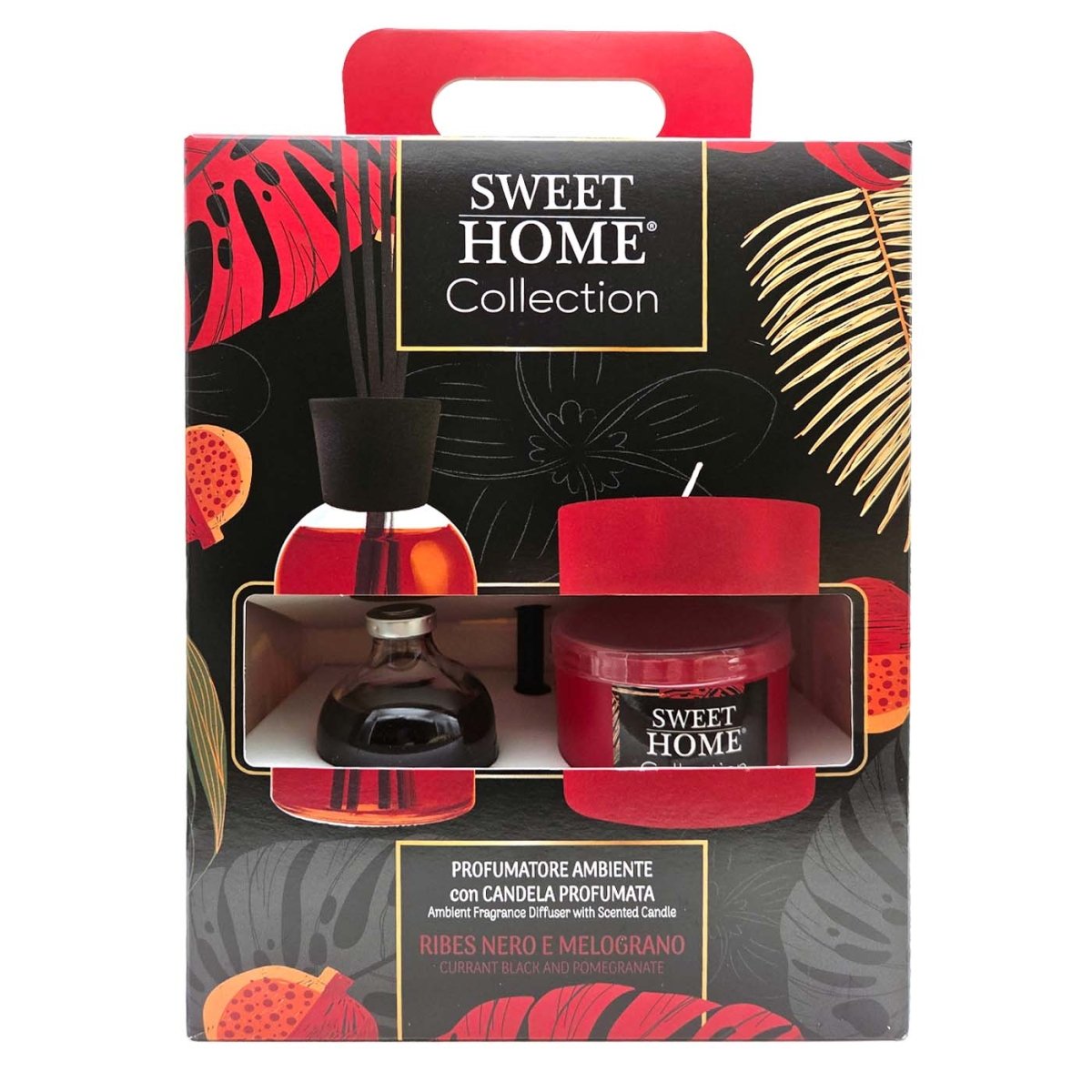 Sweet Home Collection Set Ribes Nero e Melograno - italienisch - einkaufen.de