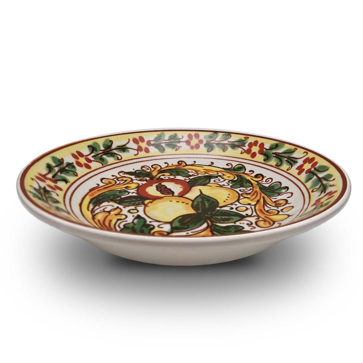 Terracotta Pasta - Teller fiori gialli 21cm - italienisch - einkaufen.de