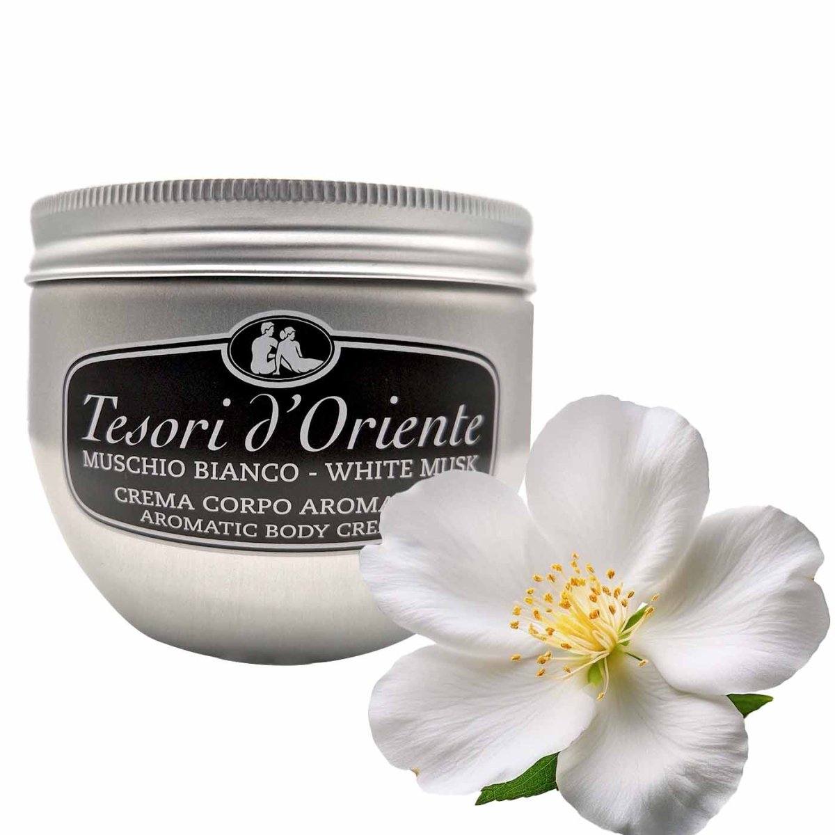 Tesori d'Oriente Crema Corpo Aromatica Muschio Bianco 300ml - italienisch - einkaufen.de