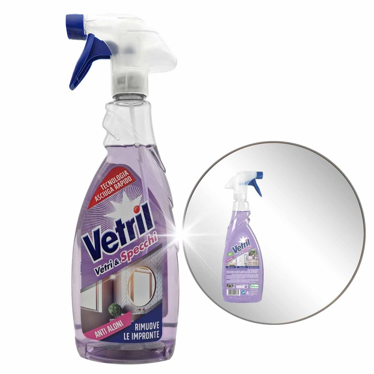 Vetril Vetri & Specchi Anti Aloni 650ml - italienisch - einkaufen.de