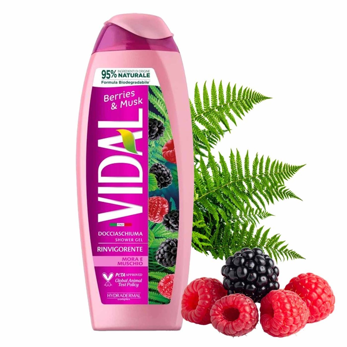 Vidal Docciaschiuma Rinvigorente Mora e Muschio 250ml - italienisch - einkaufen.de