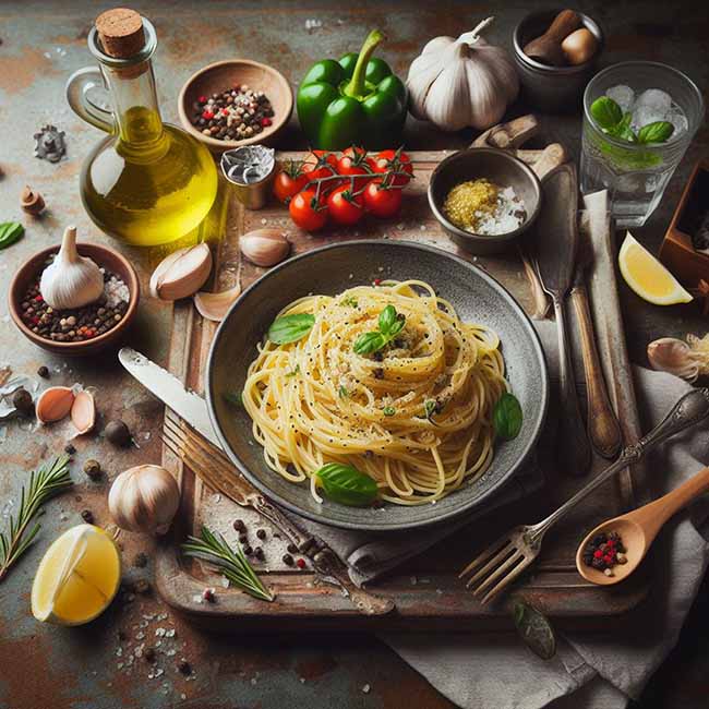 Spaghetti Aglio e Olio - italienisch-einkaufen.de