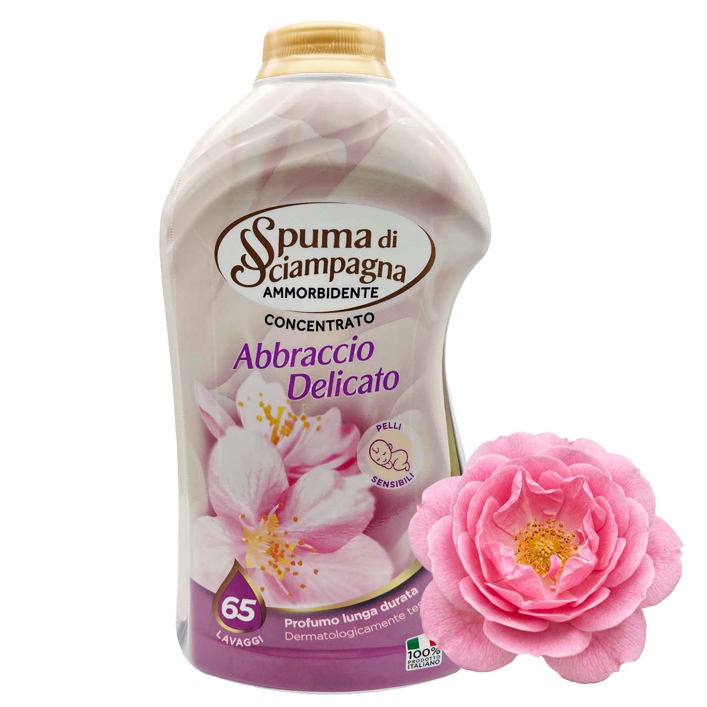 Spuma di Sciampagna Ammorbidente Concentrato Abbraccio Delicato 1300 ml