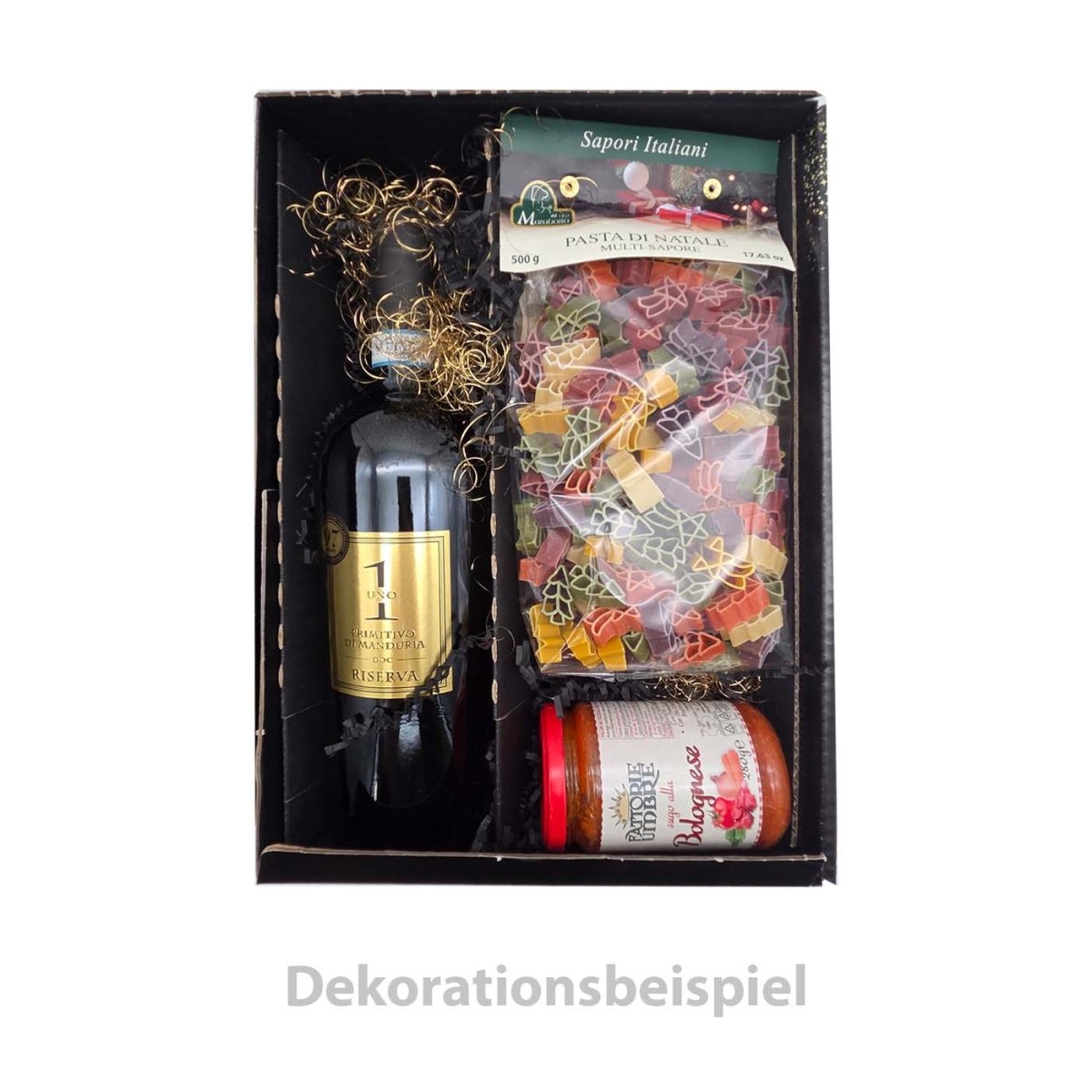 3er Präsentkarton Goldhirsch - italienisch - einkaufen.de