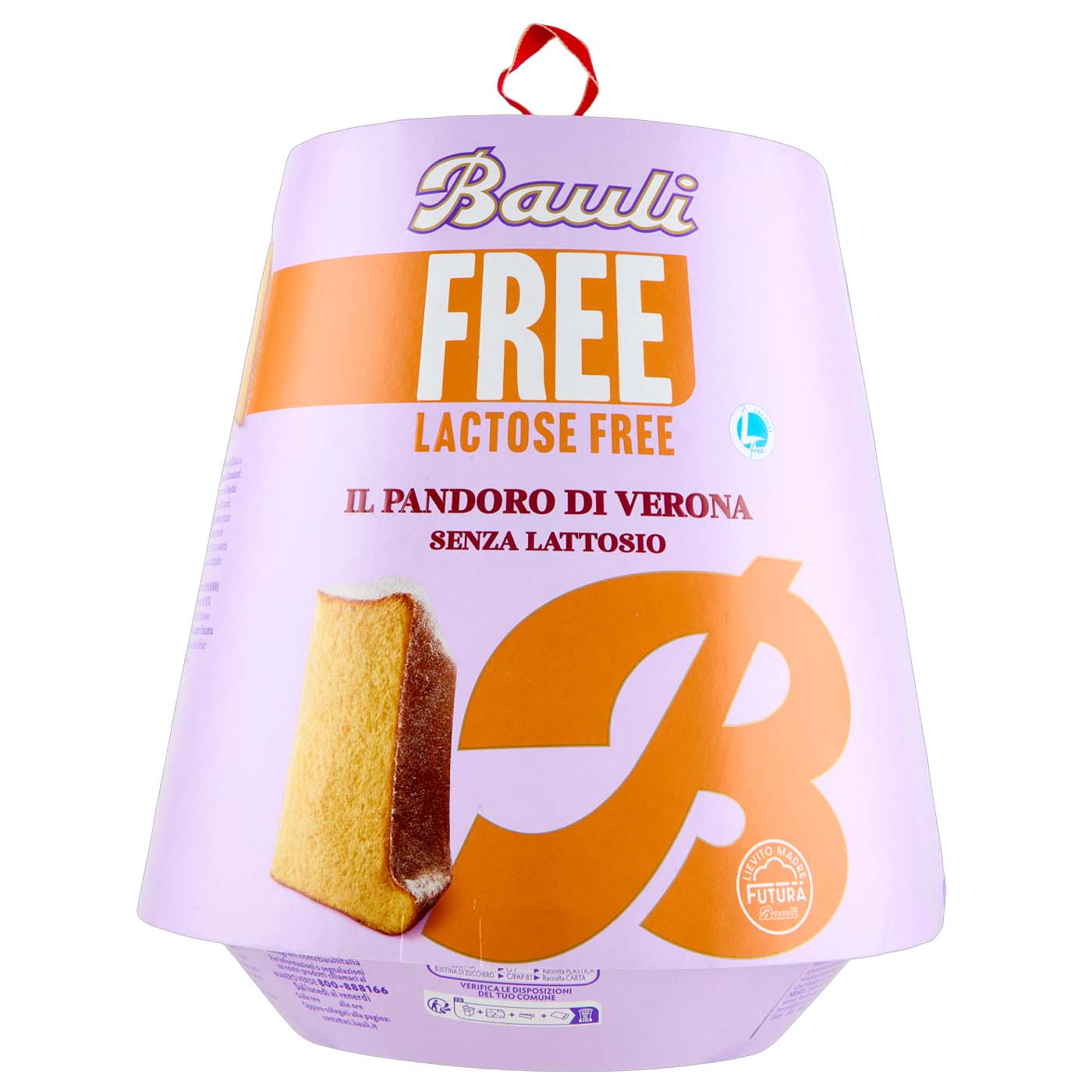 Bauli Pandoro senza lattosio 750g