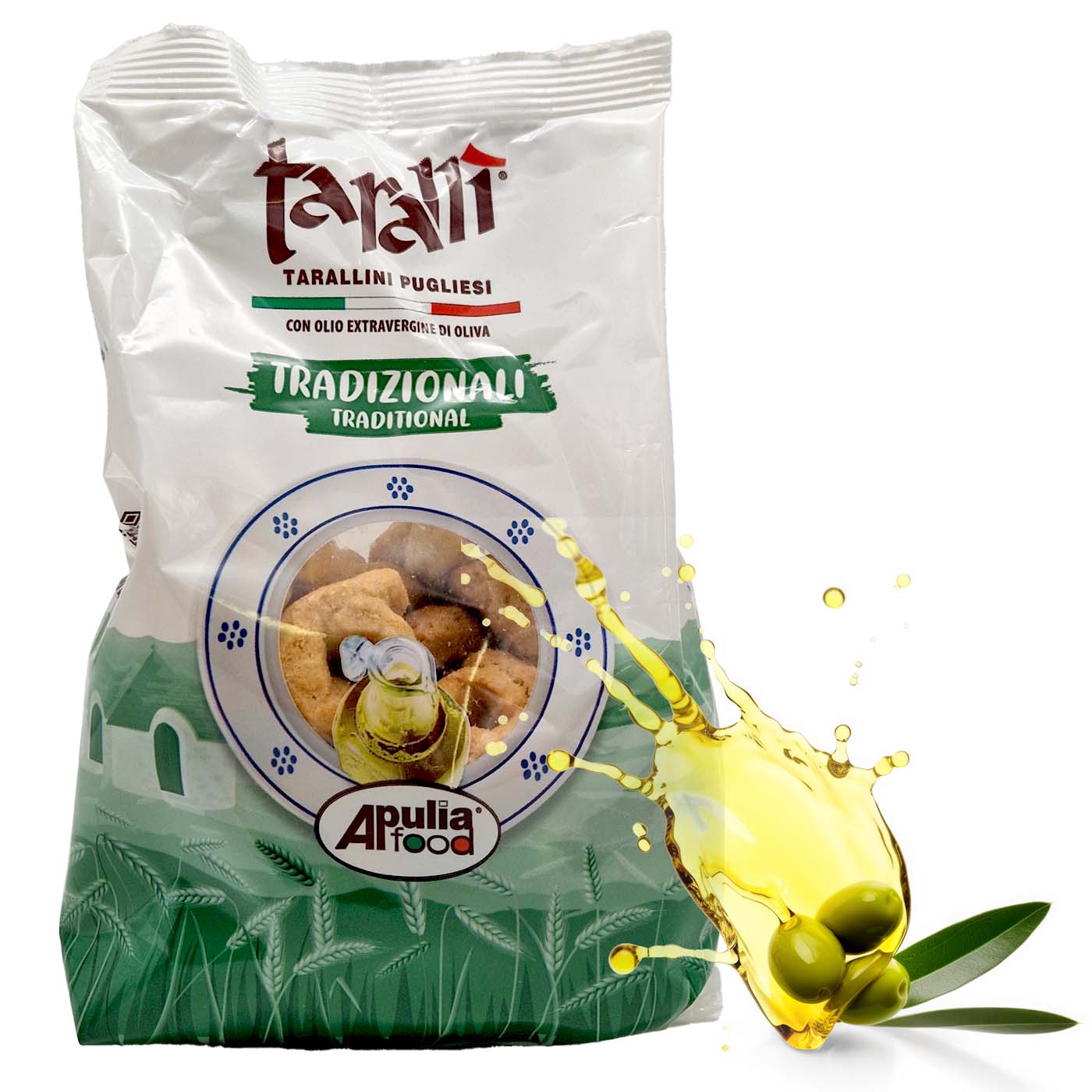 APULIA FOOD Taralli Tradizionali-Taralli traditional - 0,25kg