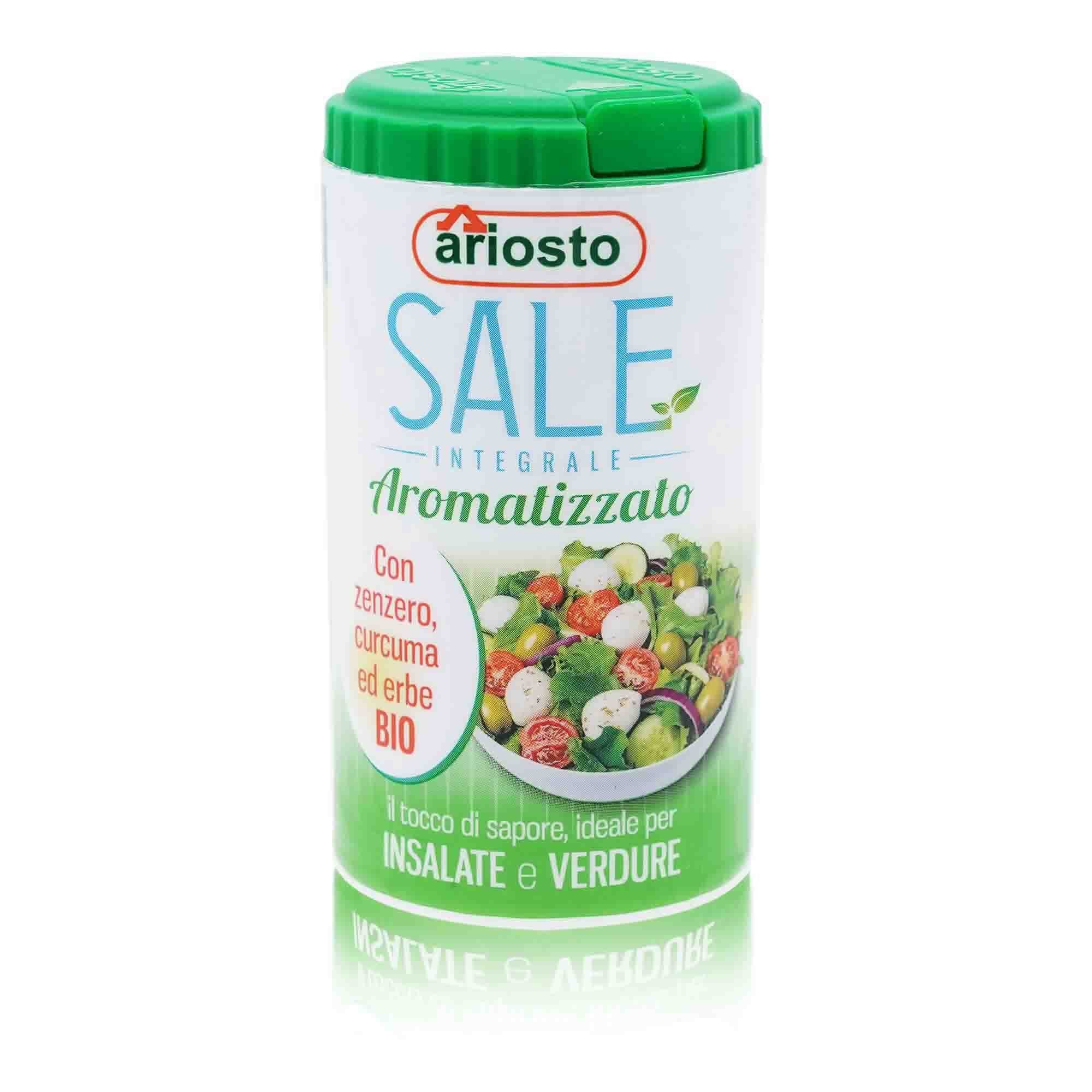 ARIOSTO sale aromatizzato insalata e verdure – Gewürzsalz für Salat und Gemüse - 0,100kg