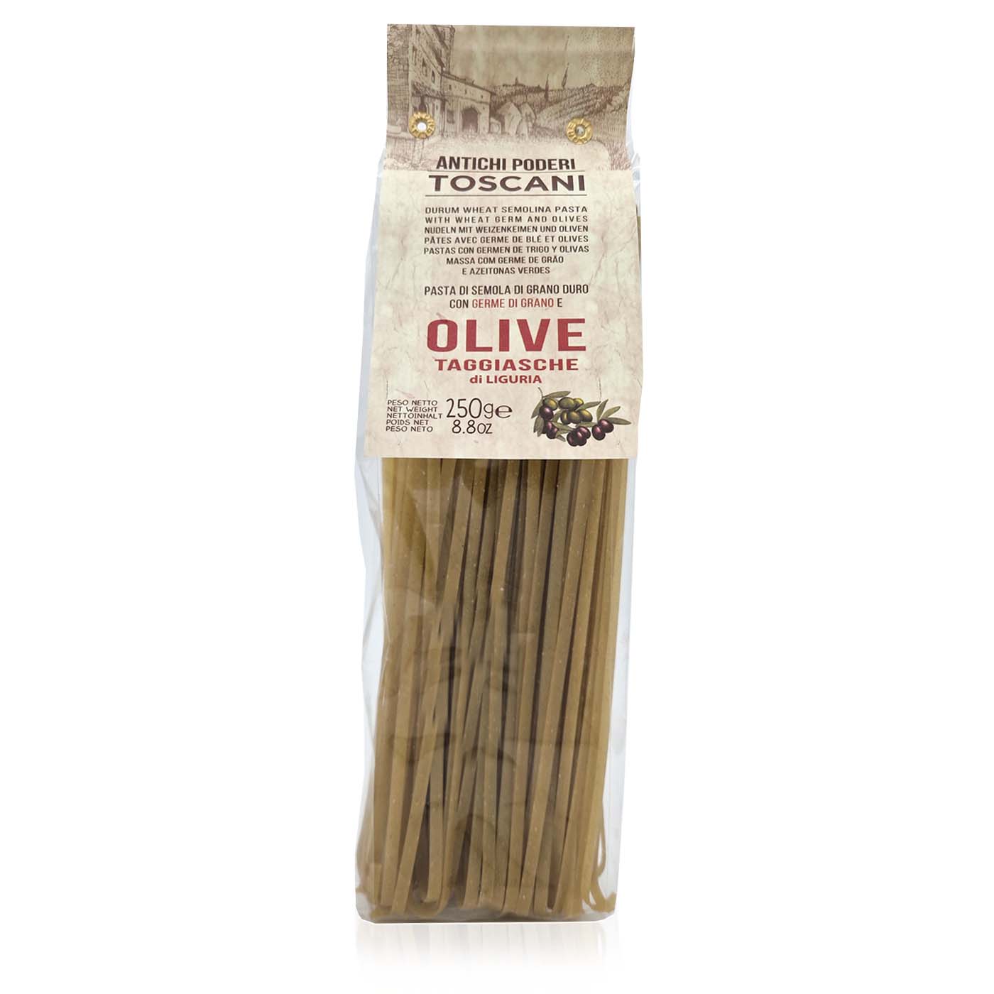ANTICHI PODERI Pasta Olive taggiasche-Taggiasca-Olivenpasta - 0,25kg