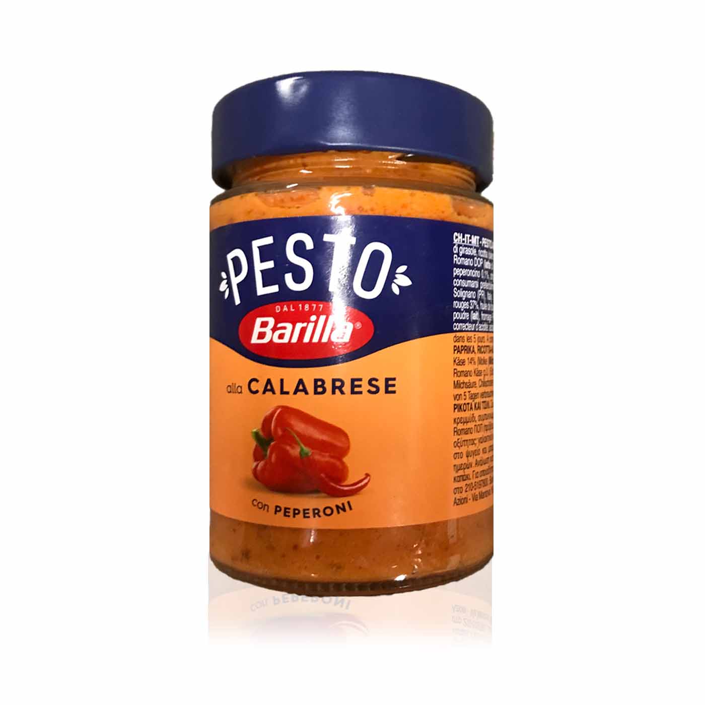 BARILLA Pesto alla Calabrese- Paprika Peperoni Pesto- 0,190kg