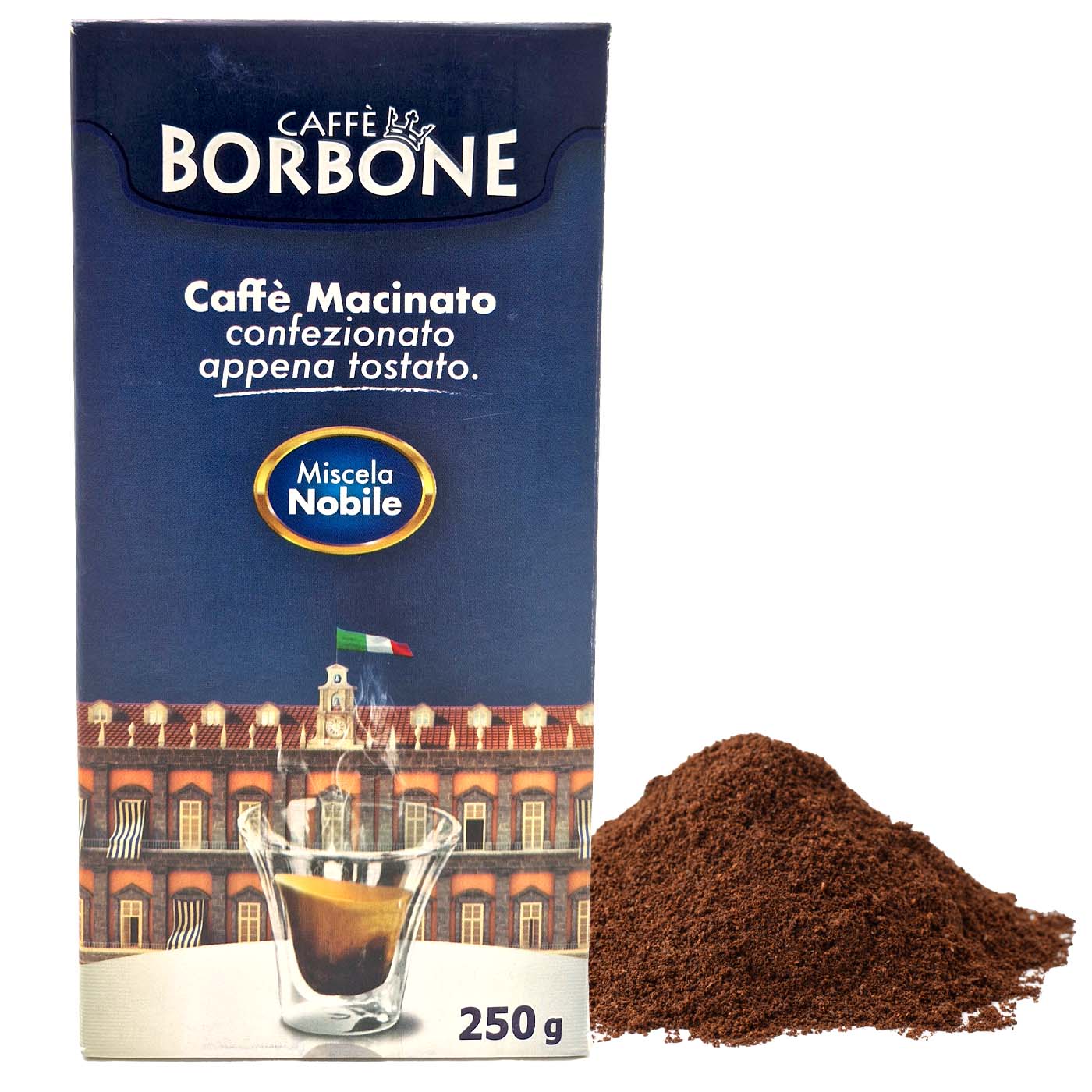 BORBONE Caffè Macinato Decisa – Kaffee gemahlen Decisa - 0,250kg