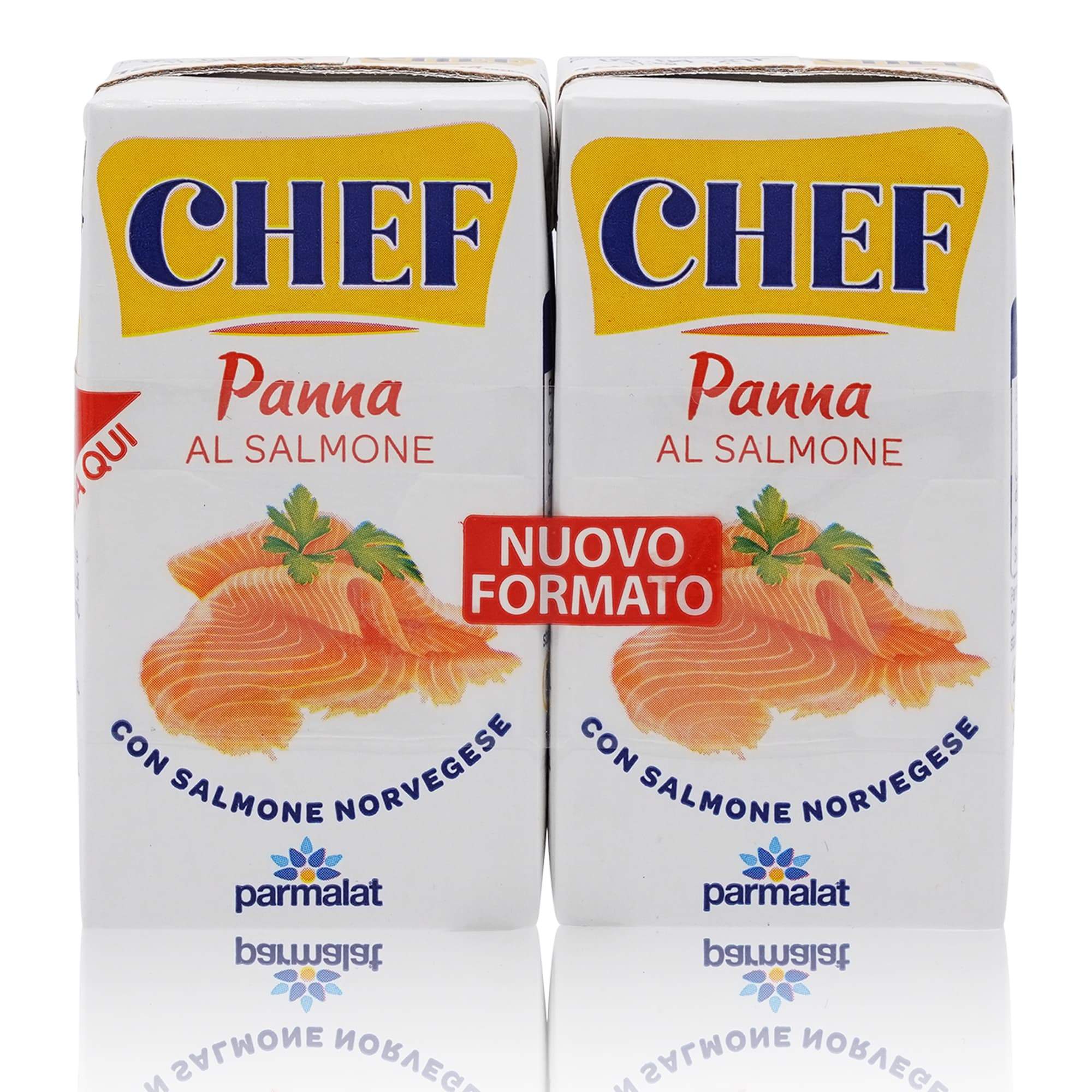 CHEF Panna al Salmone – Sahnesosse mit Lachs - 0,250l