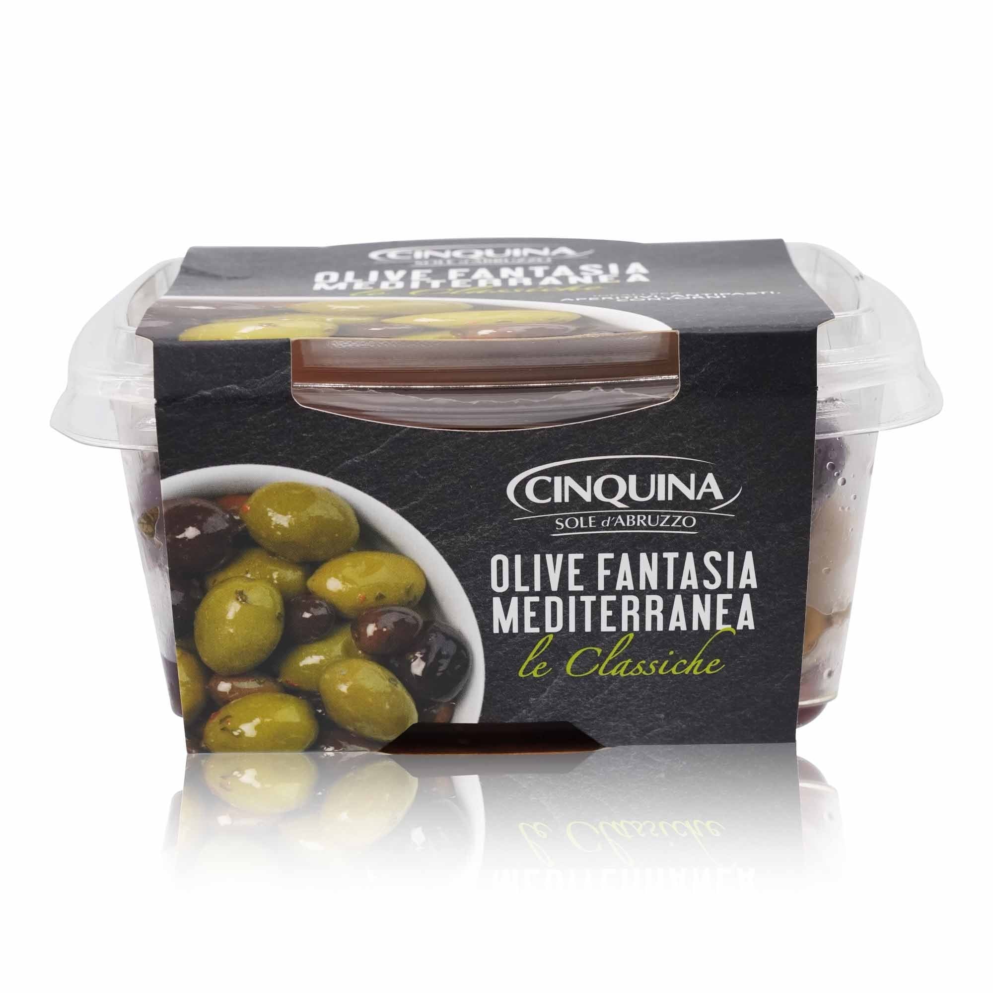 CINQUINA Olive Fantasie Mediterranea – Oliven Fantasia Mediterran - 0,200kg