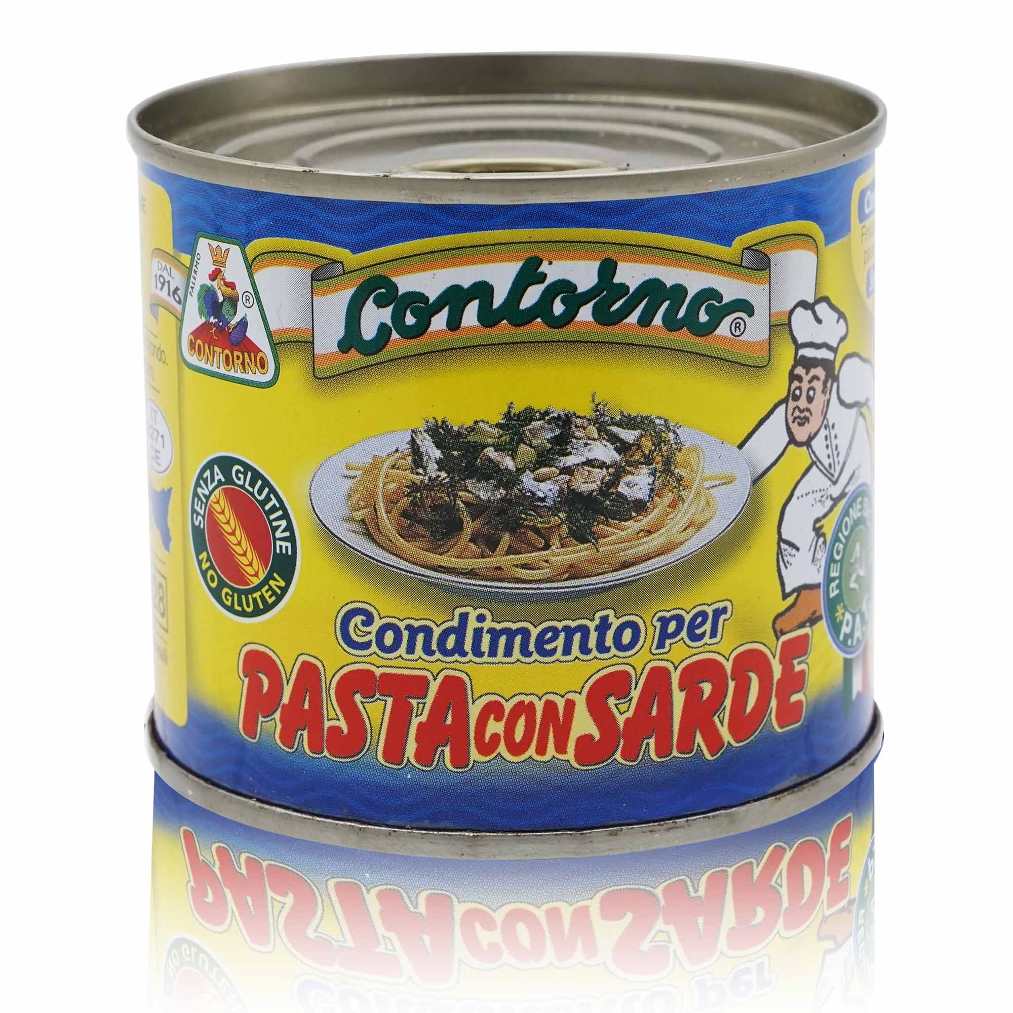CONTORNO Condimento per Pasta con Sarde – Würzmischung für Pasta mit Sardellen - 0,410kg