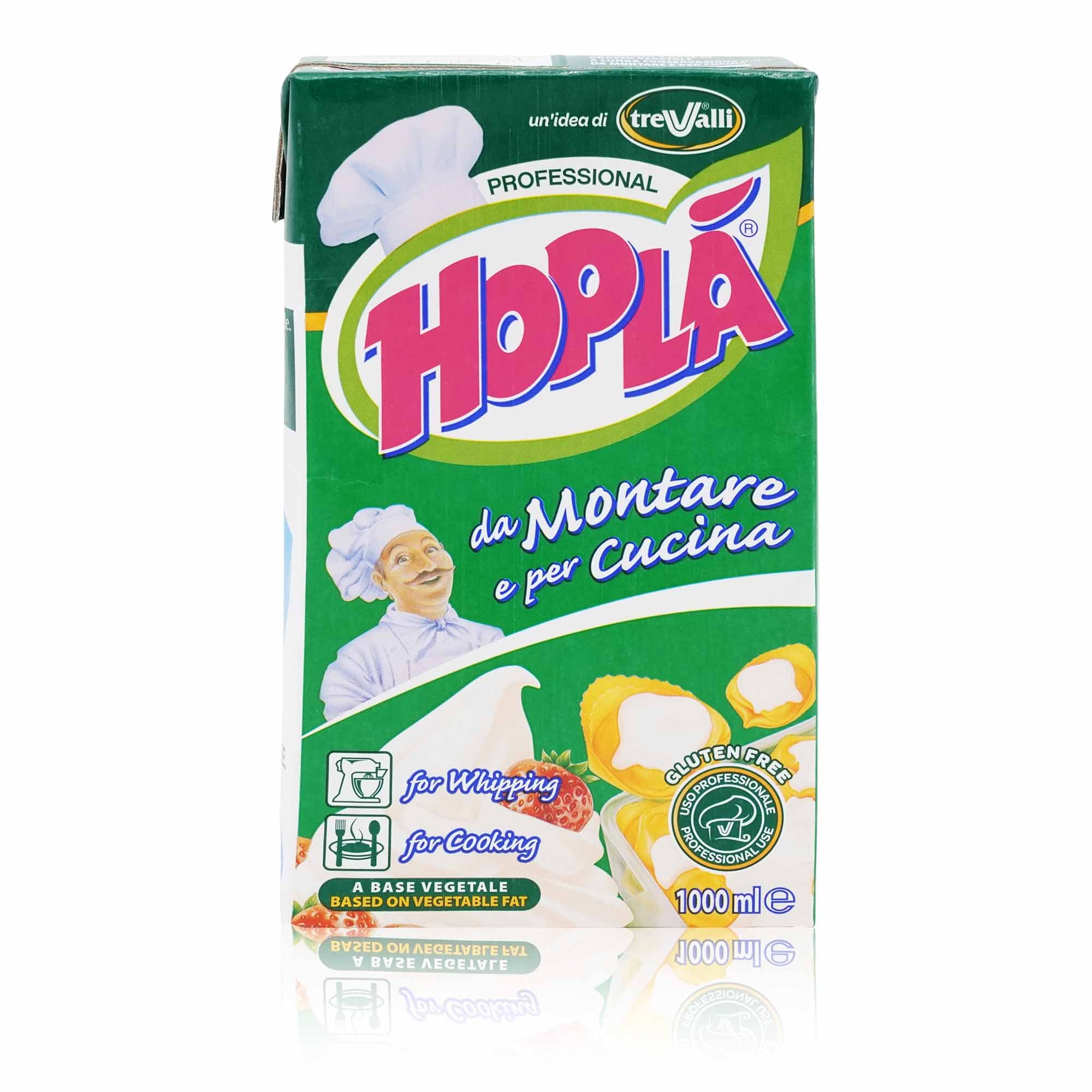 COOPERLAT Panna Hoplá da montare per cucina – Sahne Hoplà zum Aufschlagen u Kochen - 0,5l