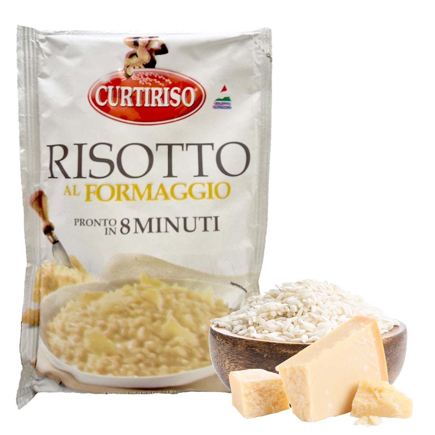 CURTIRISO Risotto al formaggio – Reisgericht mit Käse - 0,175kg