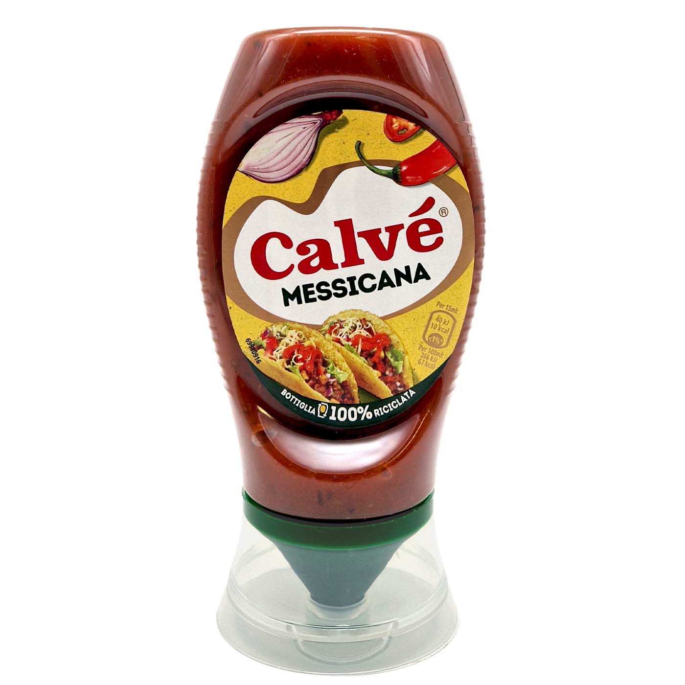 CALVÉ Messicana - Tomatensoße mit Gewürzen und Paprika - 0,250l