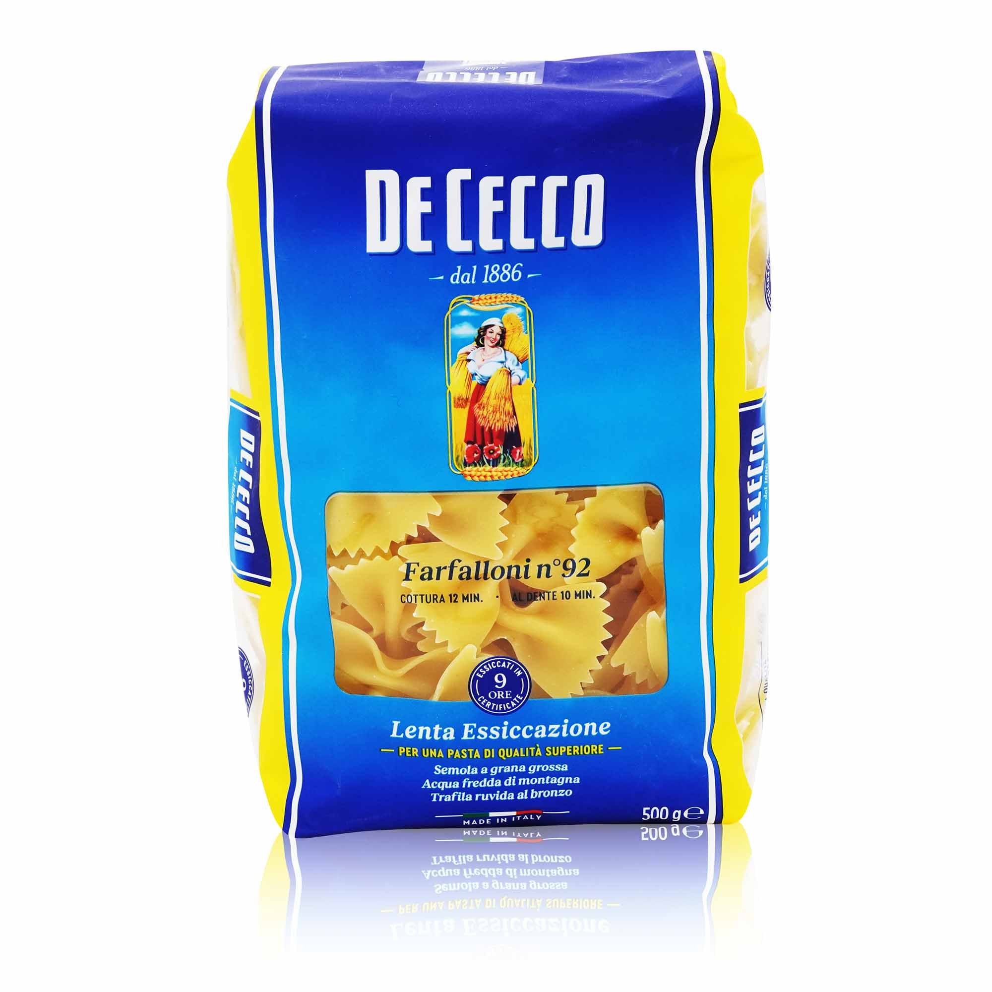 DE CECCO Farfalloni n° 92 – Farfalloni Nr.92 - 0,5kg