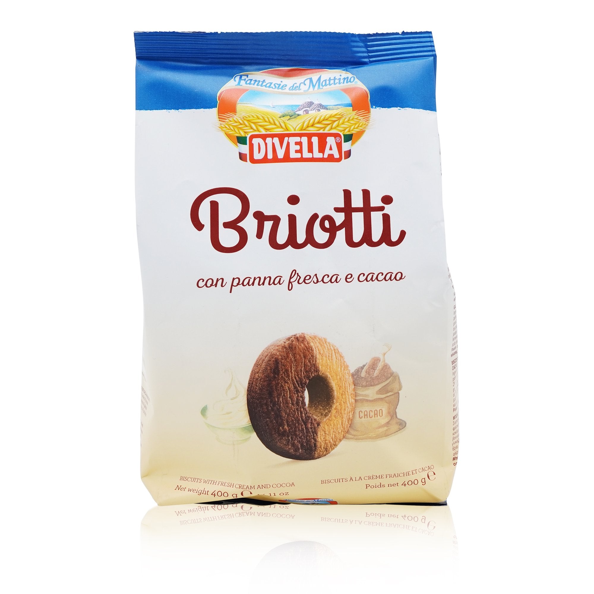 DIVELLA Biscotti Briotti – Kekse Briotti - 0,400kg