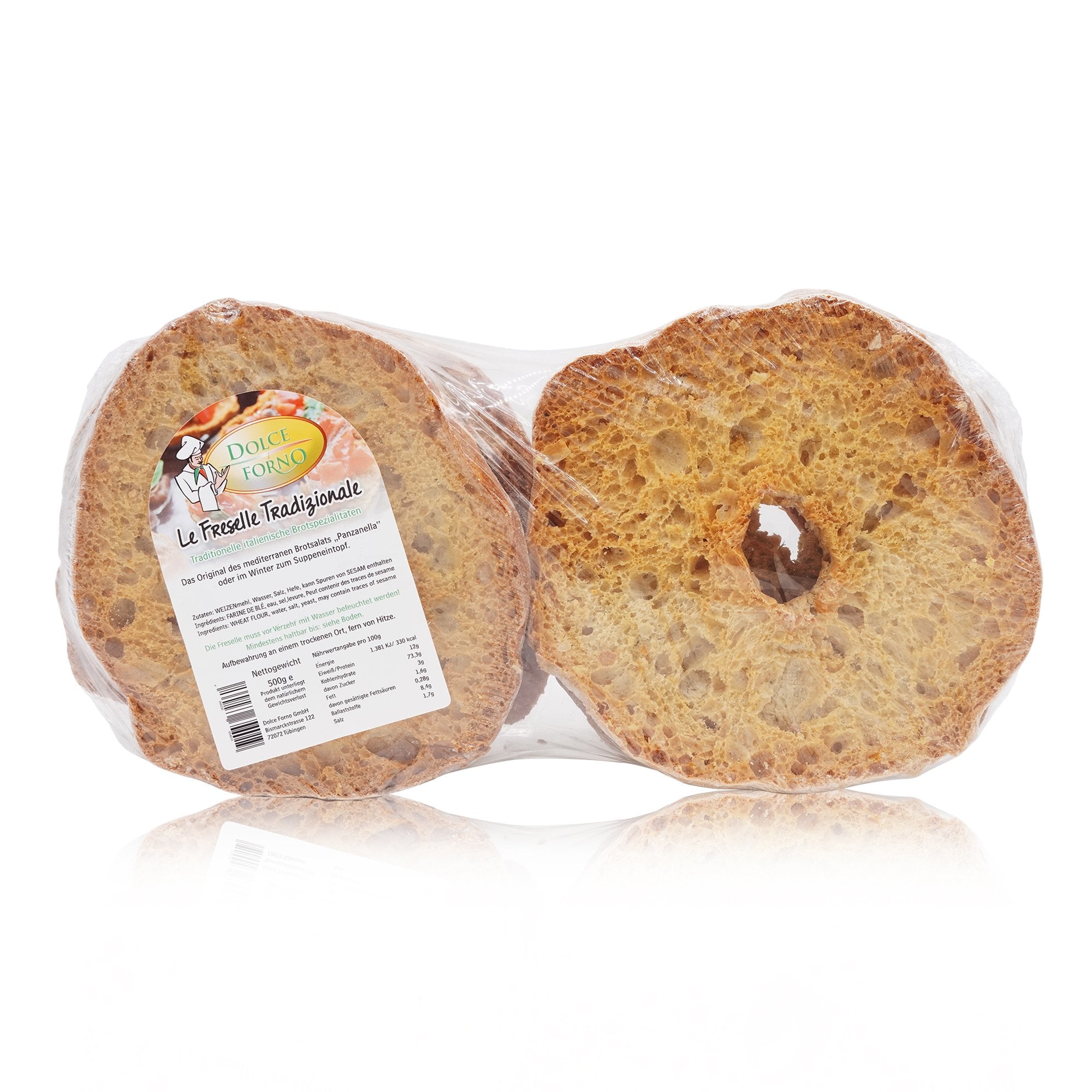 DOLCE FORNO Freselle tradizionale – Hartbrot Traditional - 0,5kg
