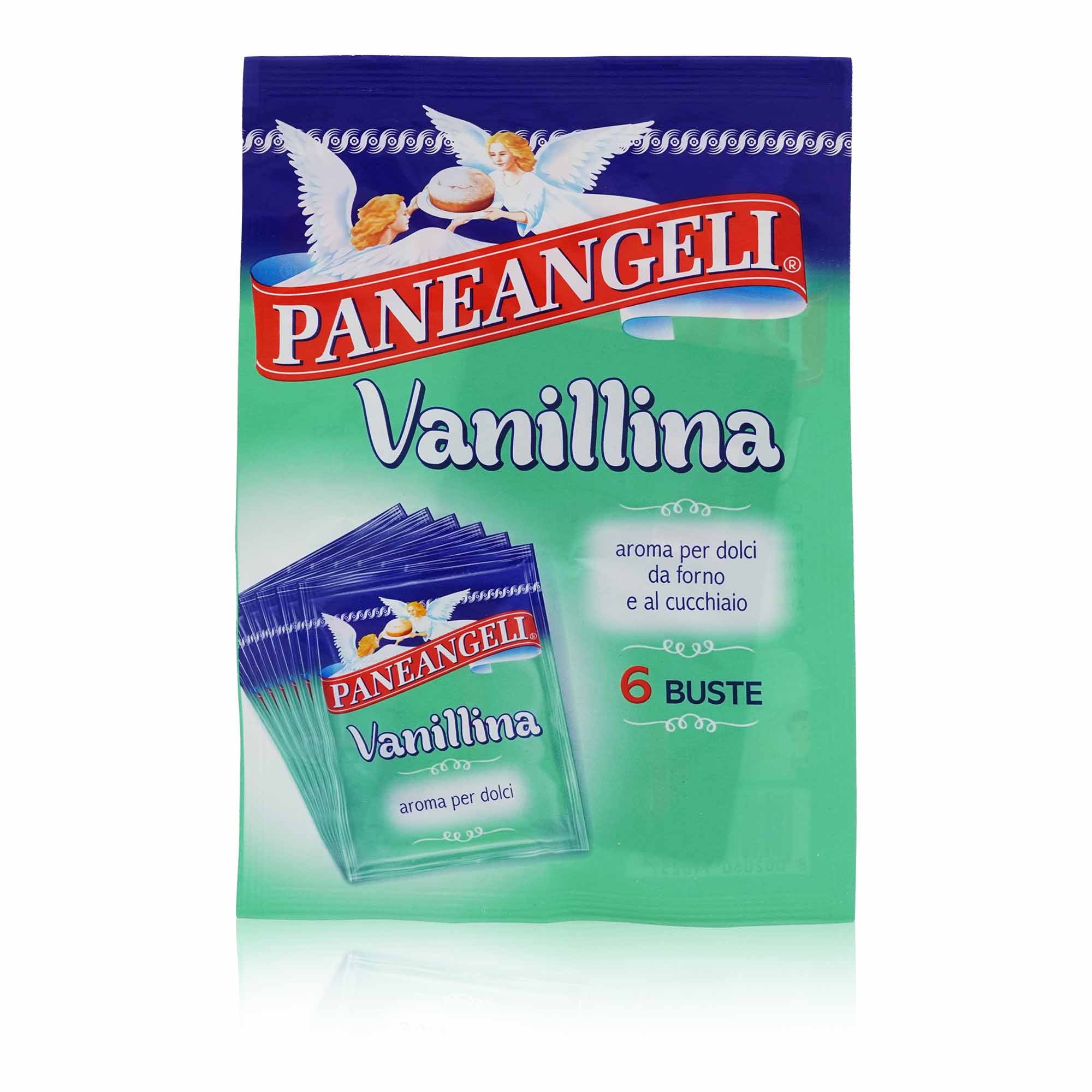 PANEANGELI Vanillina aroma 6 bustine per dolci – Vanillinaroma 6 Tütchen - 0,003kg