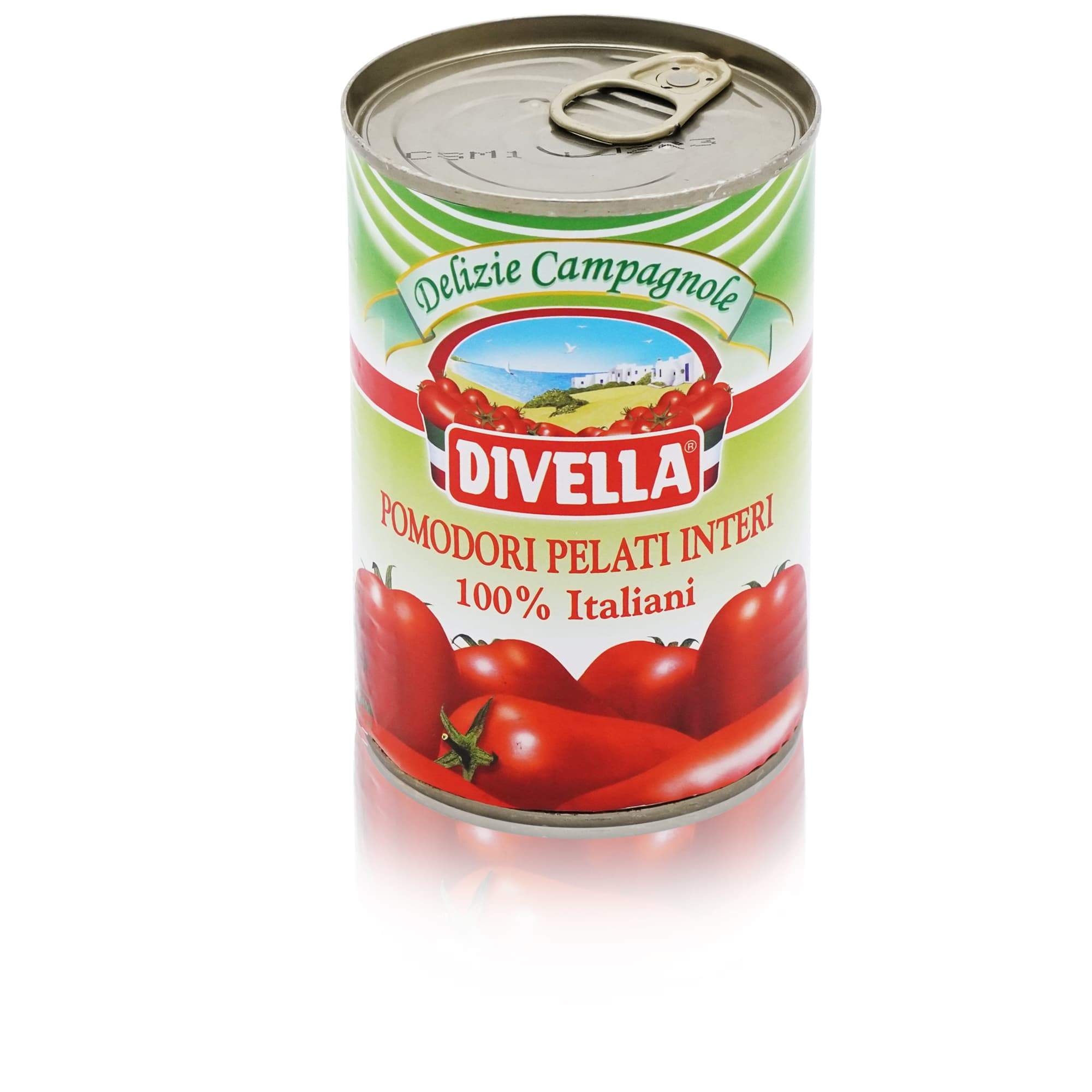 Divella Pomodori Pelati – Geschälte Tomaten - 0,4kg
