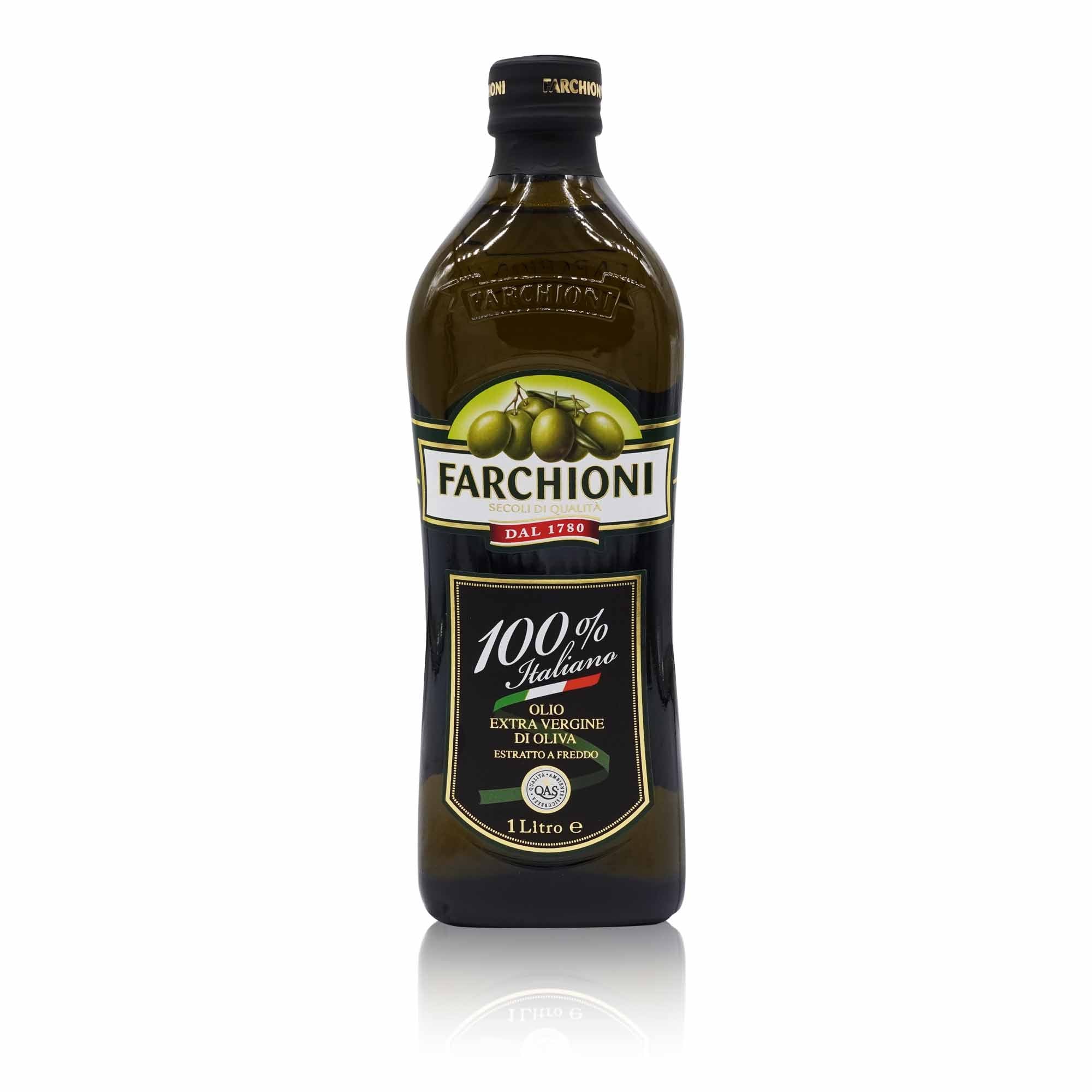 FARCHIONI Olio E.V. 100% italiano – Olivenöl 100% italienisch - 1l