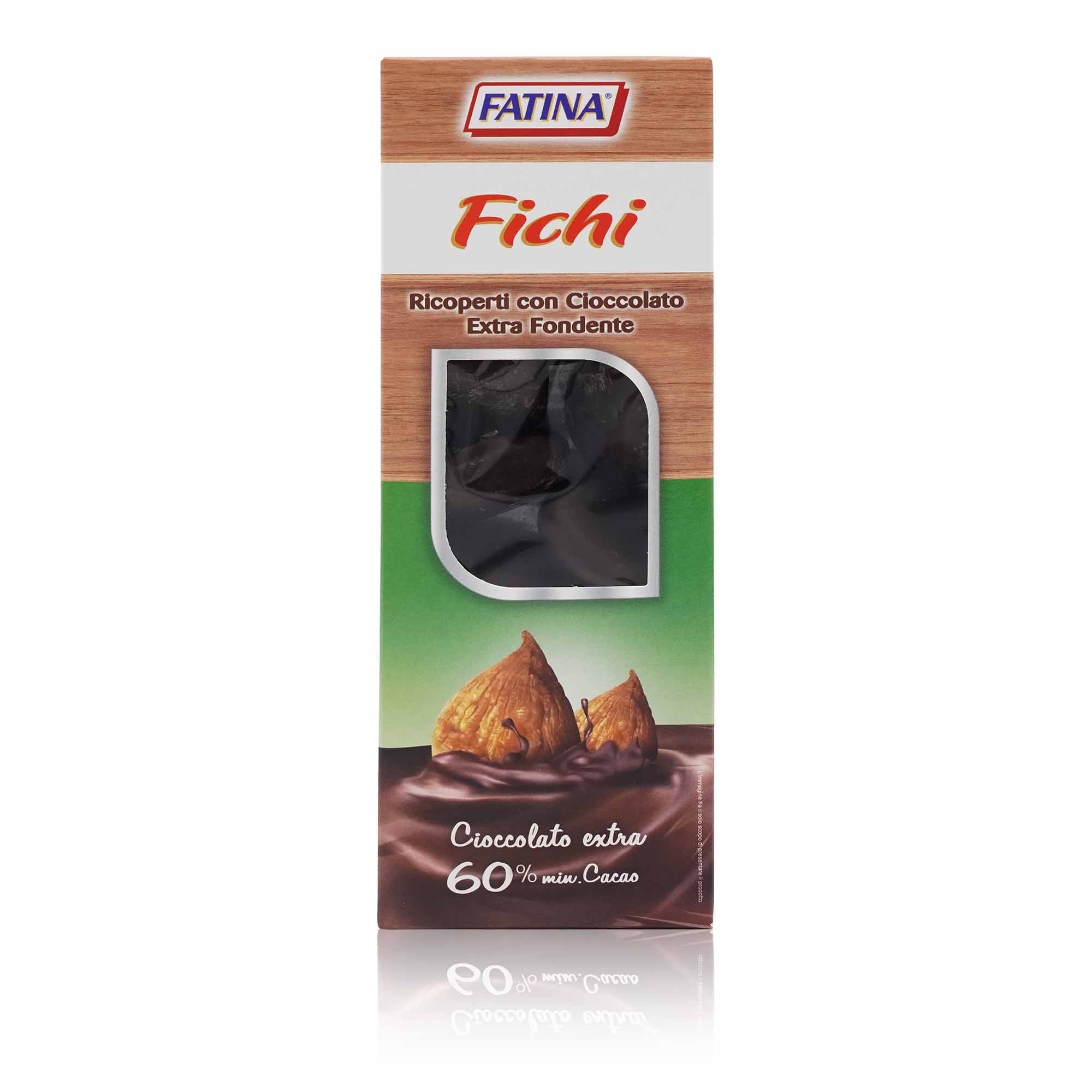 FATINA Fichi ricoperti di cioccolato – Feigen mit Zartbitterschokolade - 0,180kg