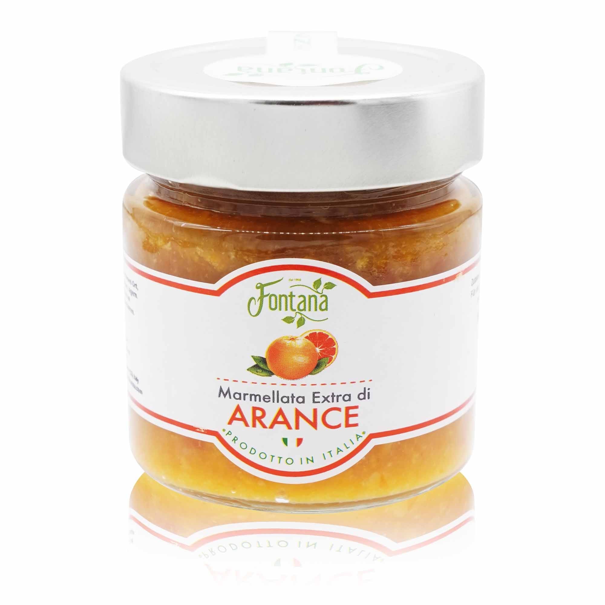FONTANA Marmellata Extra di Arance – Marmelade Extra Orange - 0,260kg