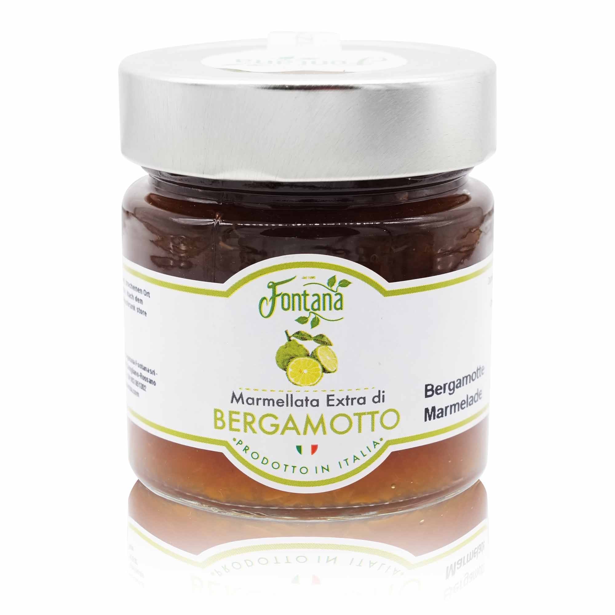 FONTANA Marmellata Extra di Bergamotto – Marmelade Extra Bergamotte - 0,280kg