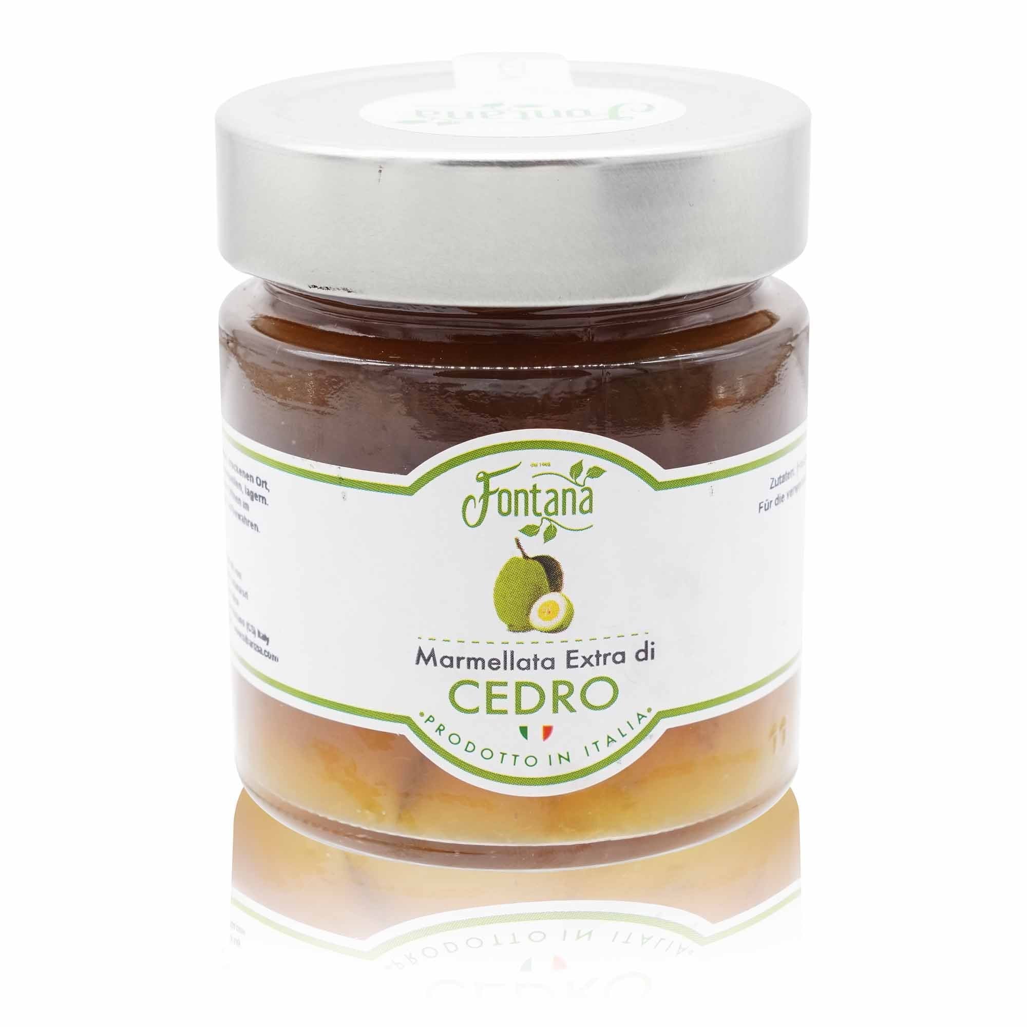 FONTANA Marmellata Extra di Cedro – Marmelade Extra Zeder - 0,280kg
