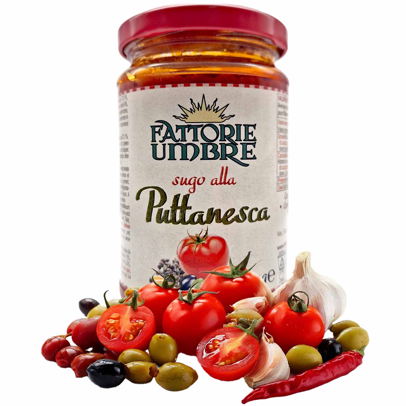 Fattorie Umbre sugo alla Puttanesca 280g