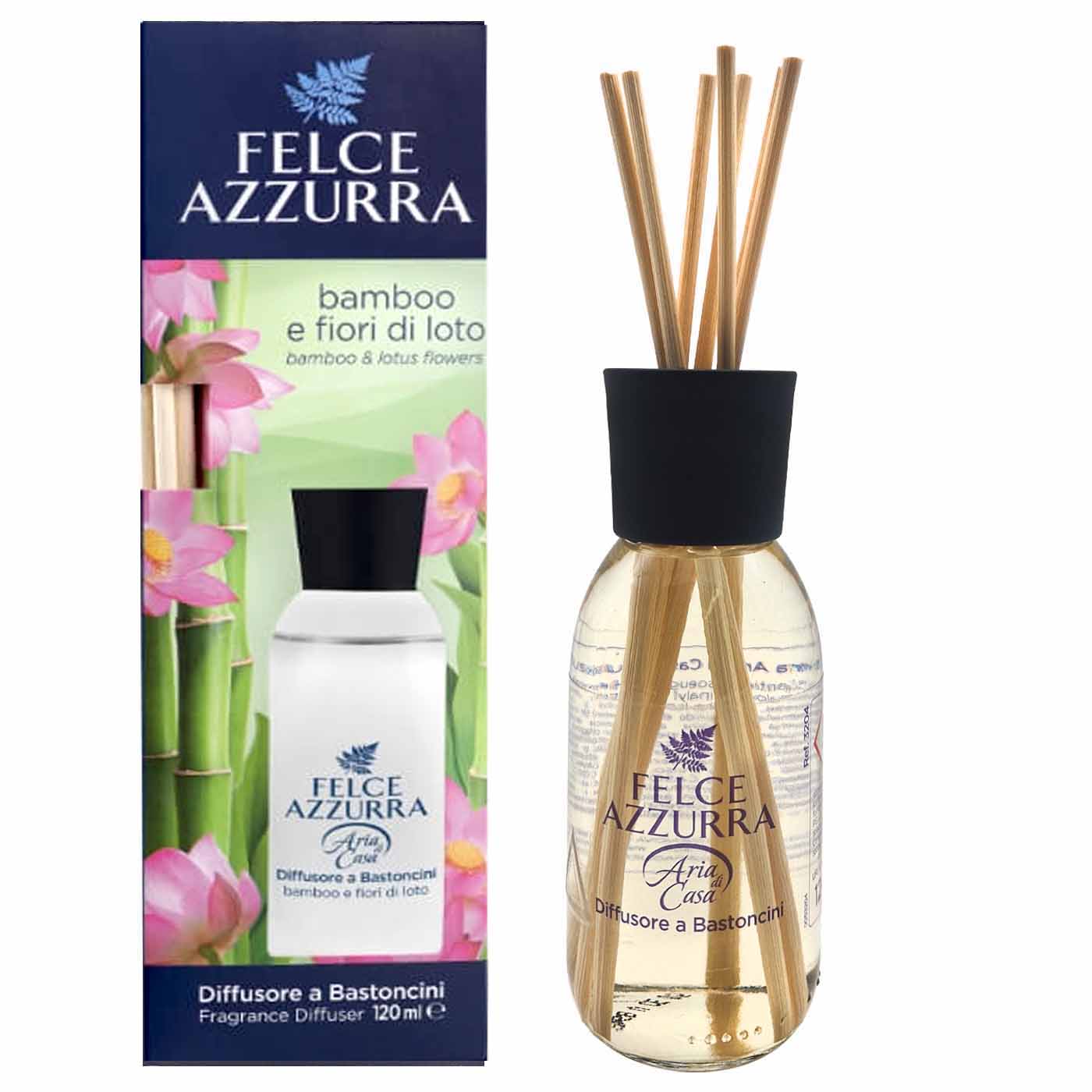 Felce Azzurra Diffusore Ambiente Bamboo e Fiori di Loto 120ml