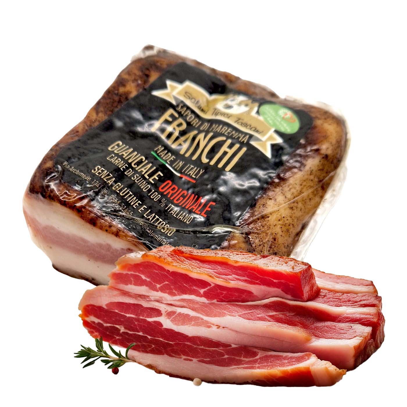 Franchi Salumi Guanciale Originale 250g