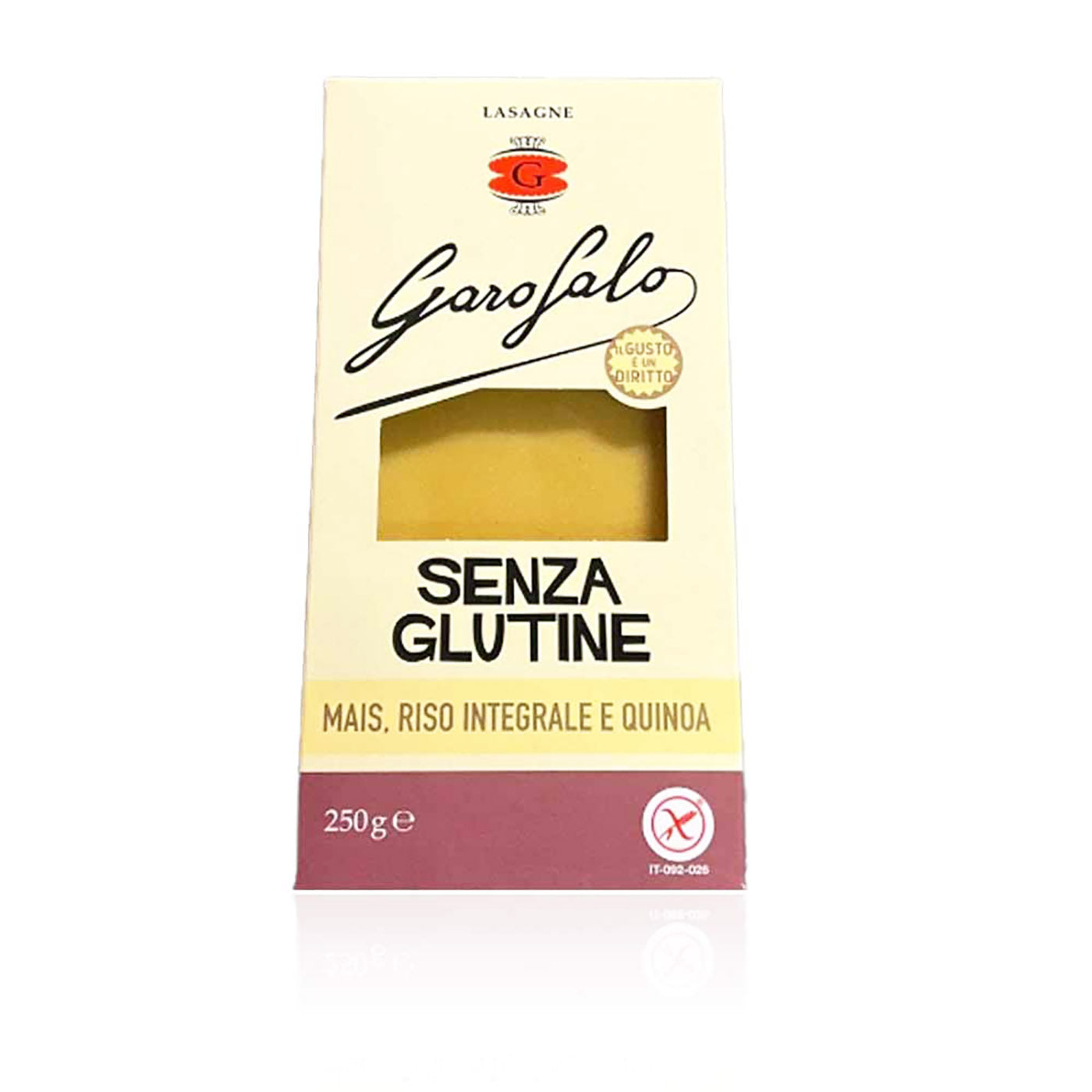 GAROFALO Lasagna senza glutine- 0,250kg