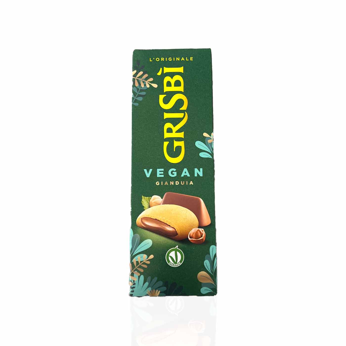 GRISBÌ Gianduia Vegan- Schokokekse Vegan mit Schokcremfüllung- 0,135kg