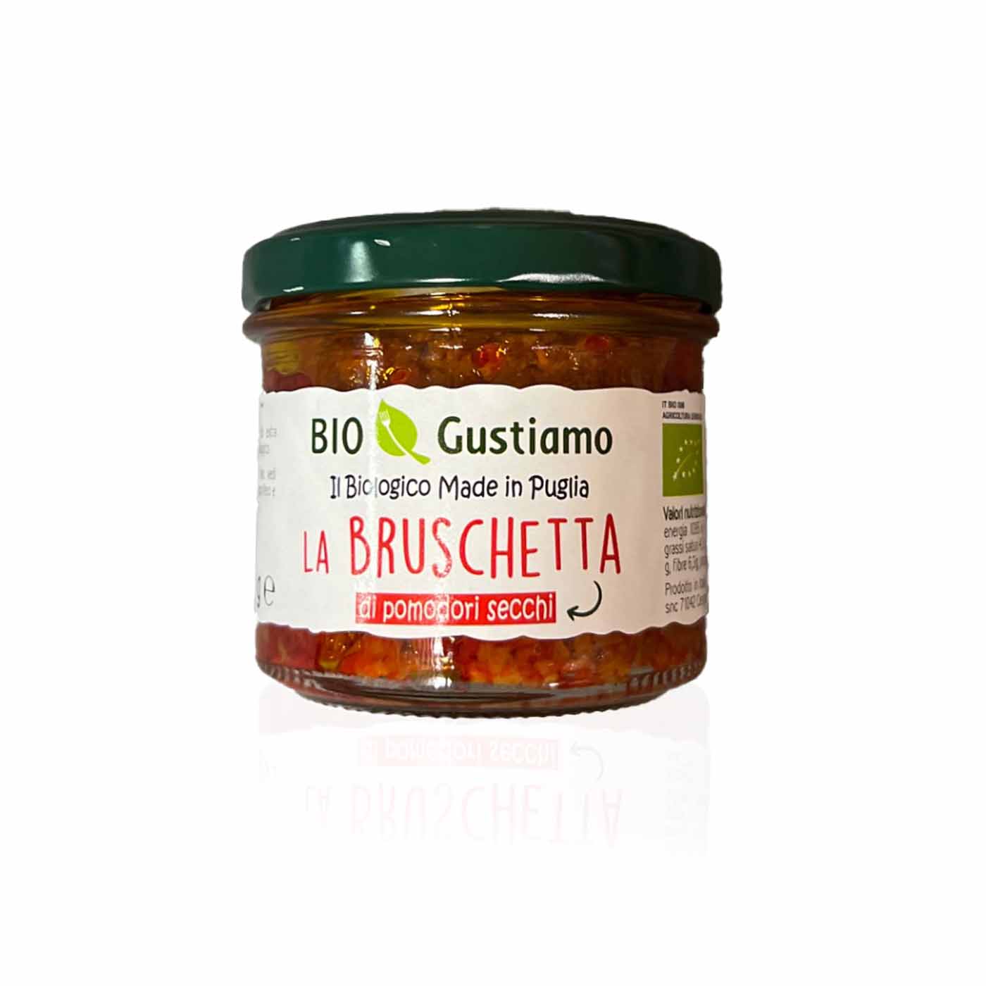 GUSTIAMO Crema Pomodoti secchi- Patè getrockente Tomaten- 0,1kg