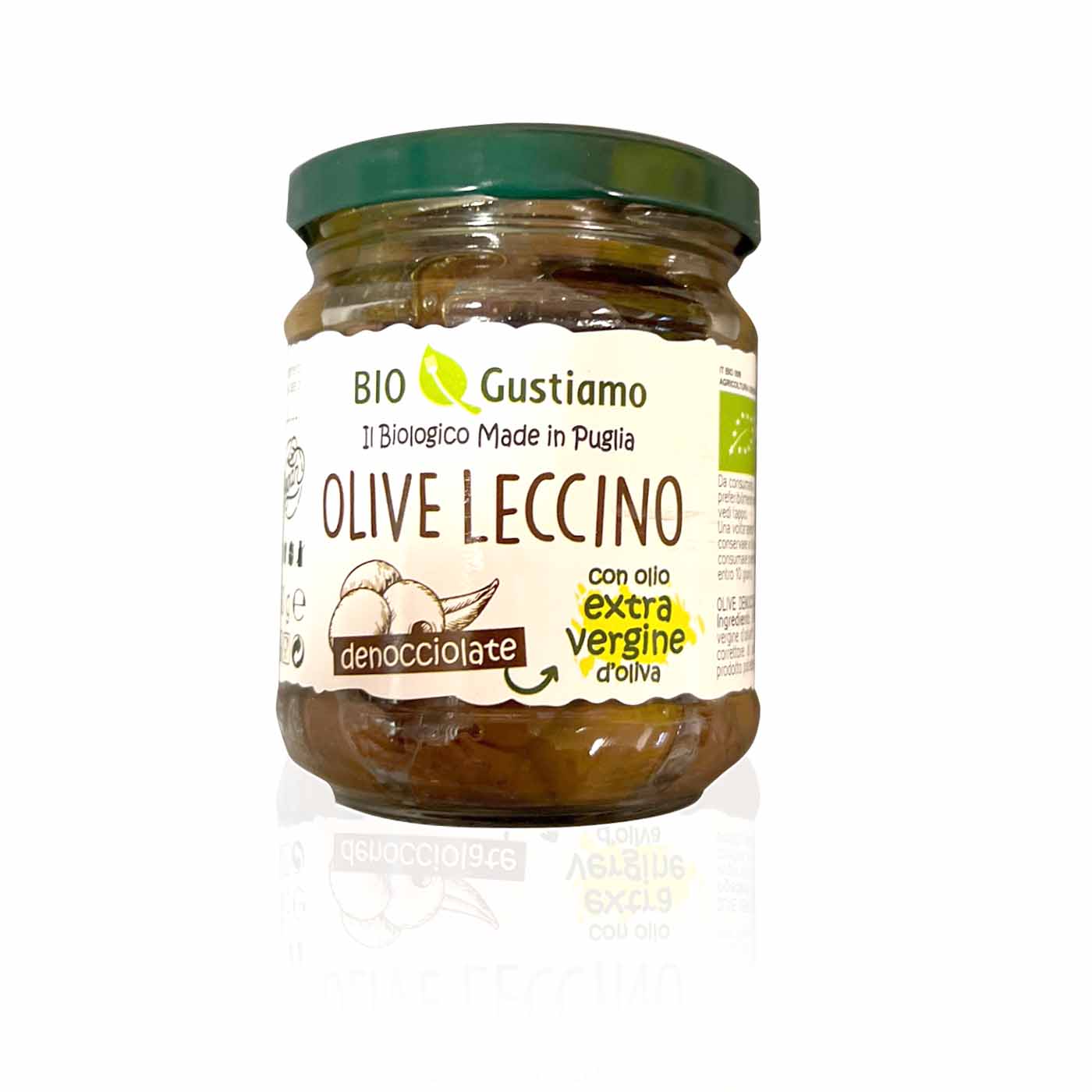 GUSTIAMO Olive Leccino- Leccino Oliven- 0,19kg