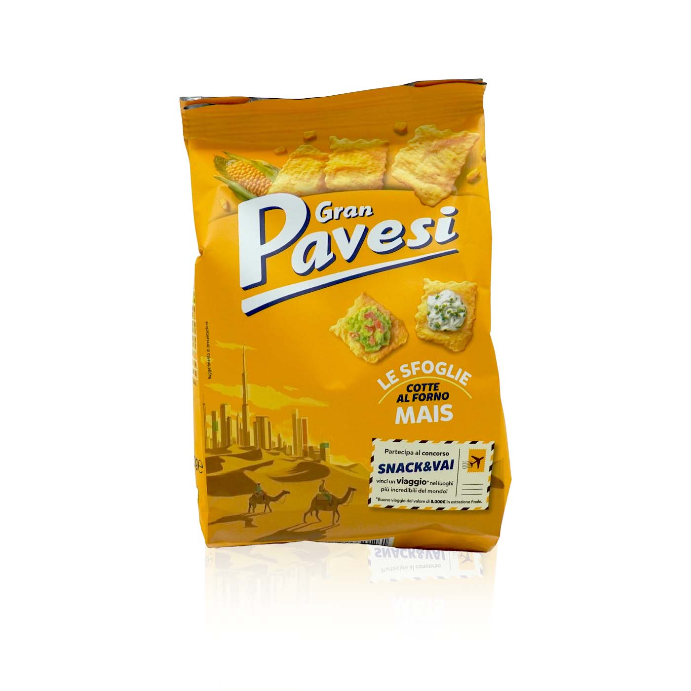 PAVESI Cracker Le Sfoglie Mais-Maiscracker - 0,15kg