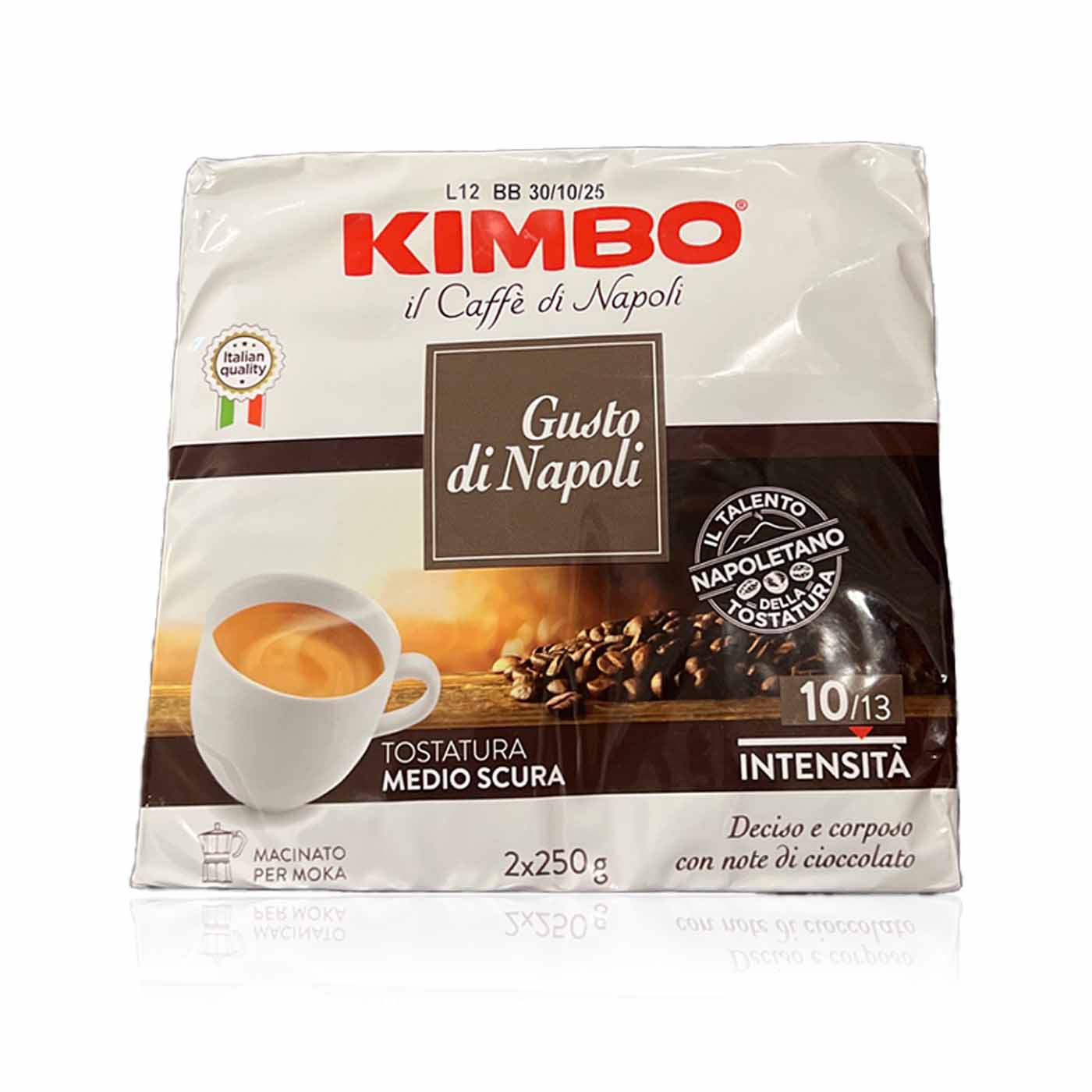 KIMBO Caffè Gusto di Napoli - Kaffee Napoli- 0,500kg