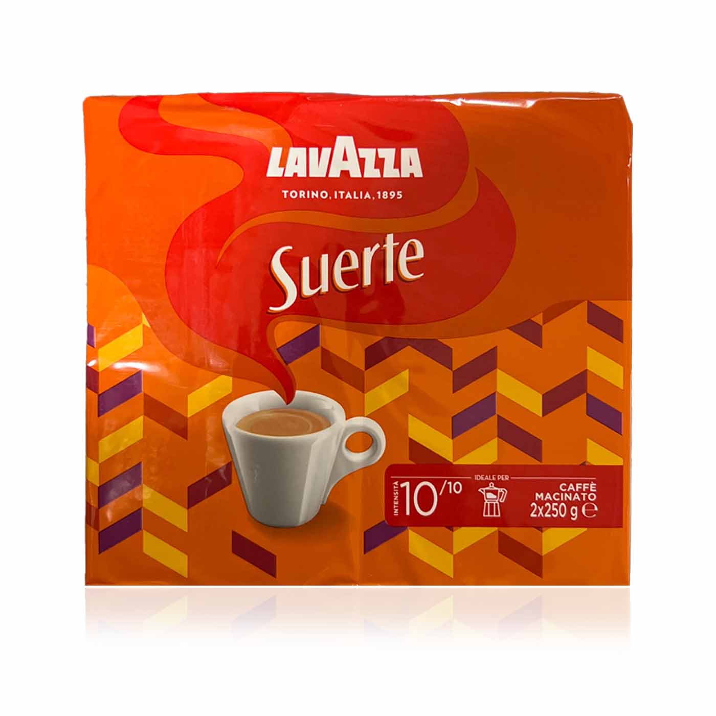 LAVAZZA Caffe Suerte- Espressokaffee gemahlen- 0,500kg