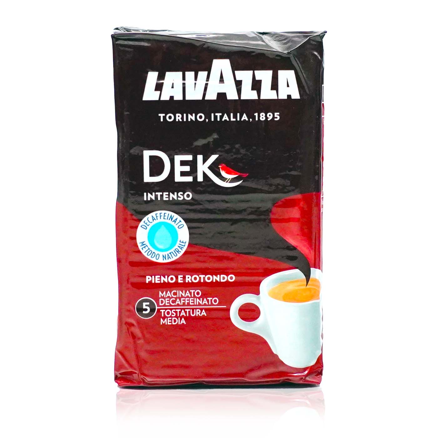 LAVAZZA Dek Intenso-gemahlener Kaffee koffeinfrei- 0,25kg