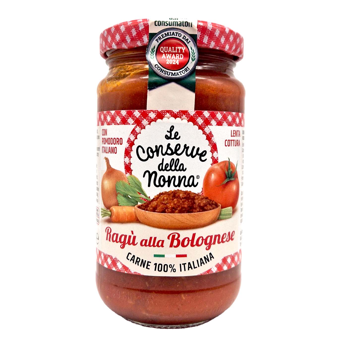 LE CONSERVE DELLA NONNA Ragù di carne – Tomatensauce Bolognese - 0,190kg