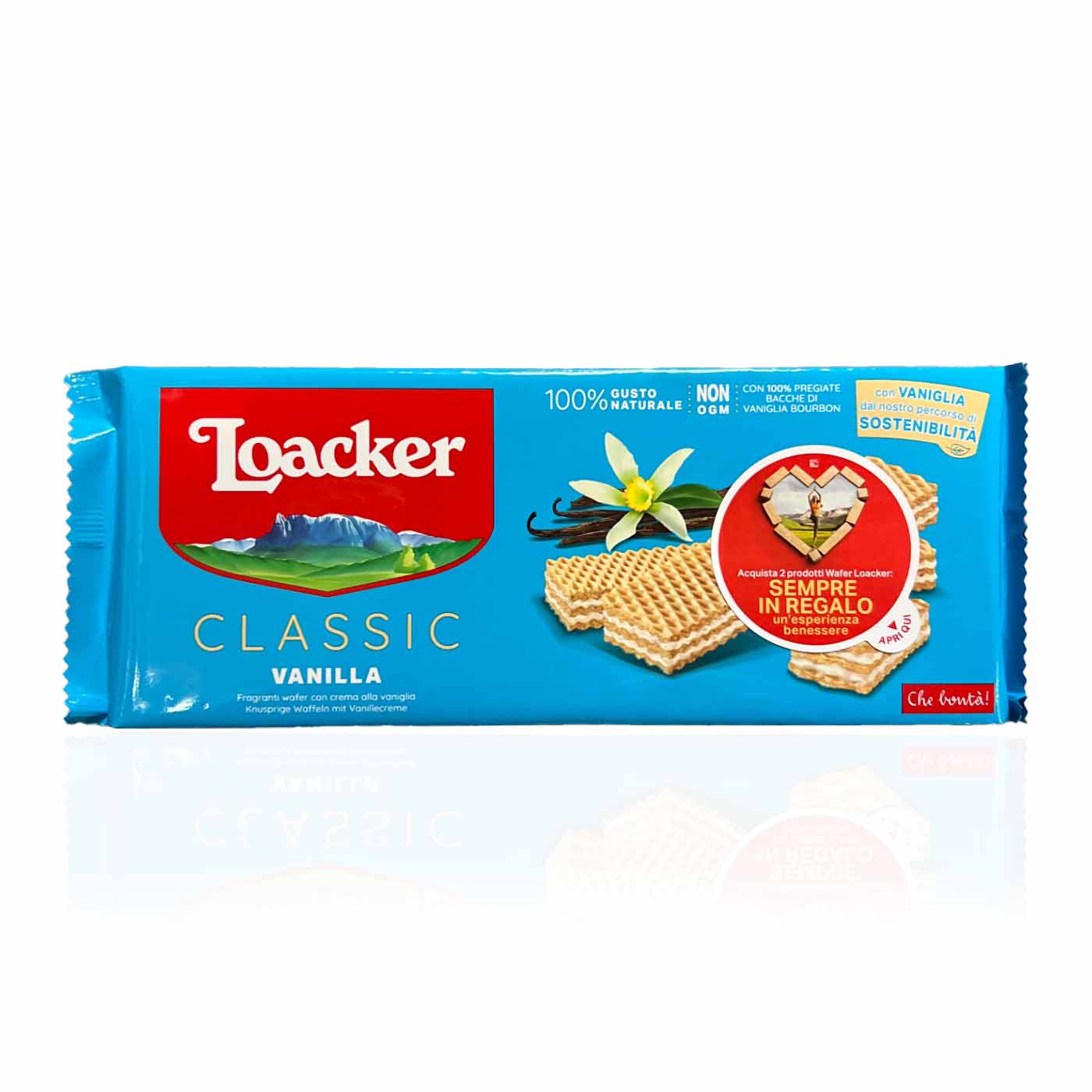 LOACKER Wafer Classic Vanilla- Vanillewafer- 0,175kg