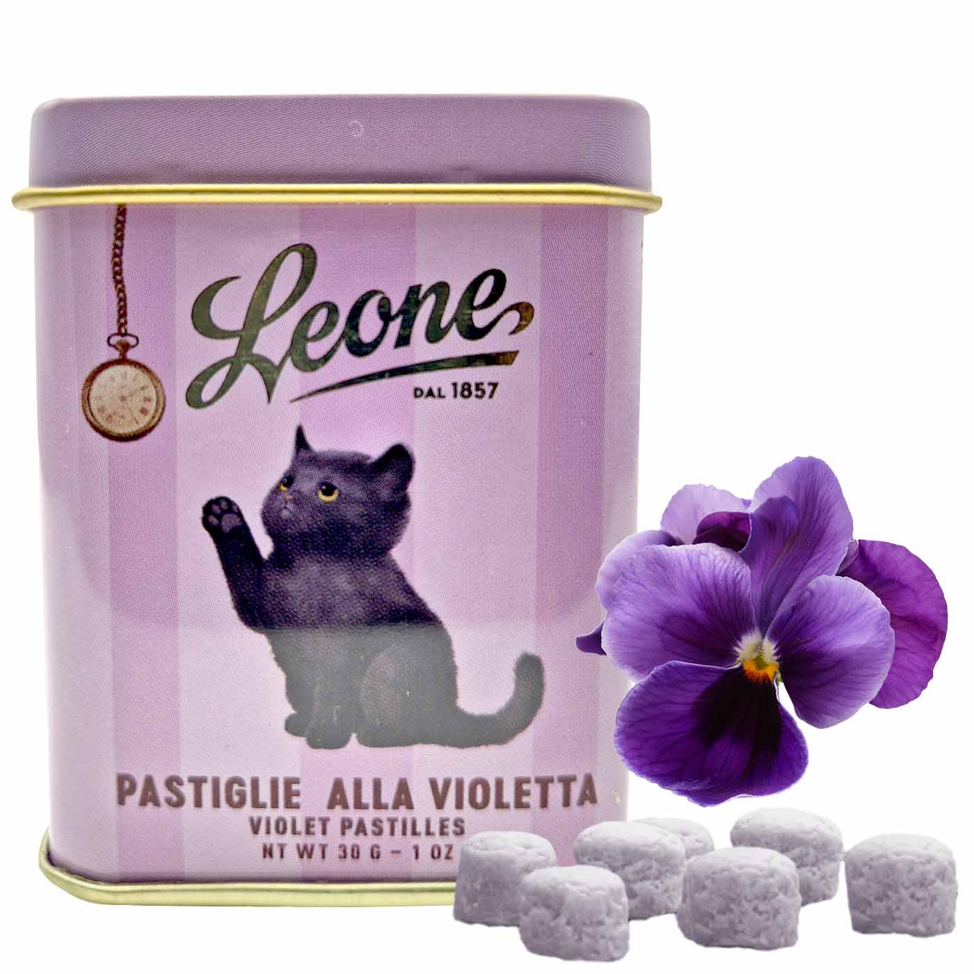 Leone Pastiglie alla Violetta 30g