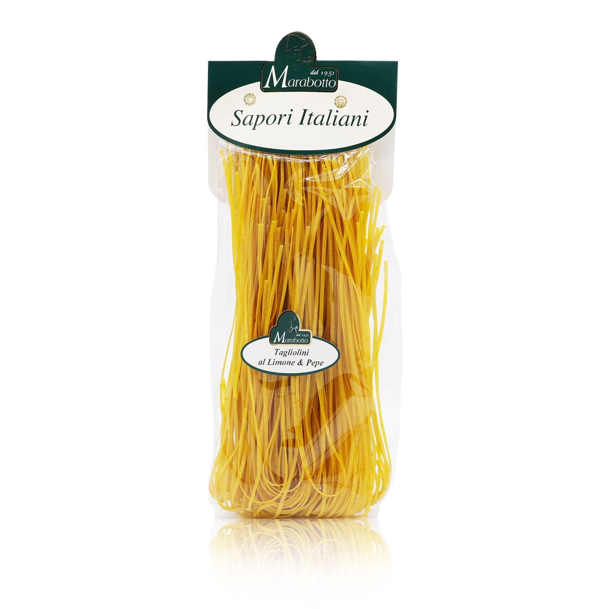 MARABOTTO Tagliolini limone e pepe – Tagliolini Zitrone und Pfeffer - 0,250kg