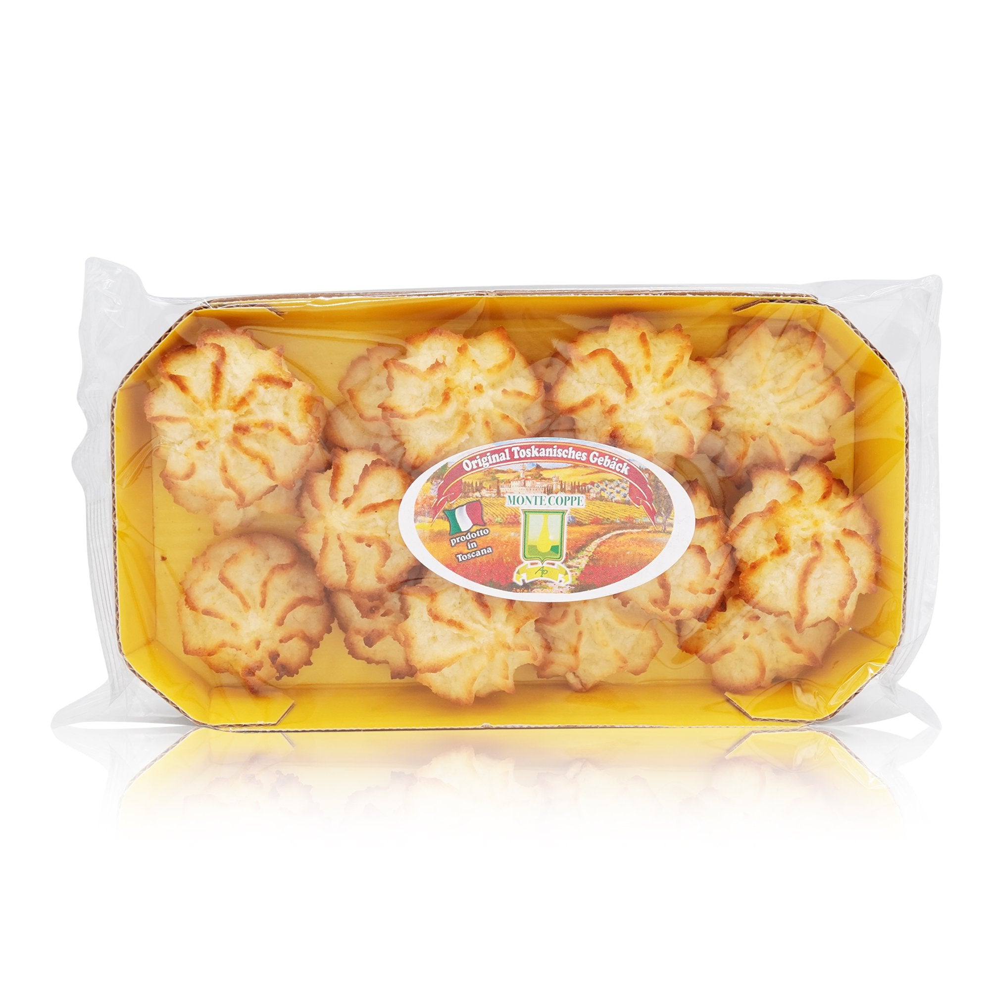 MONTE COPPE Pan di cocco – Mandelgebäck Kokos - 0,200kg