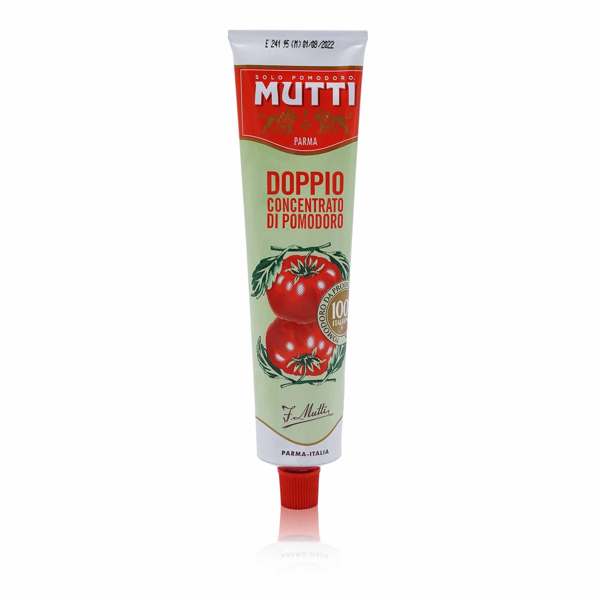 MUTTI Doppio Concentrato – Tomatenmark doppelt konzentriert - 0,130kg