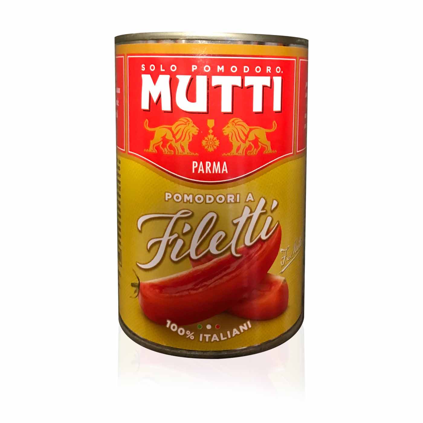 MUTTI Pomodori Filetti- Geschälte Tomaten Filets- 0,4kg